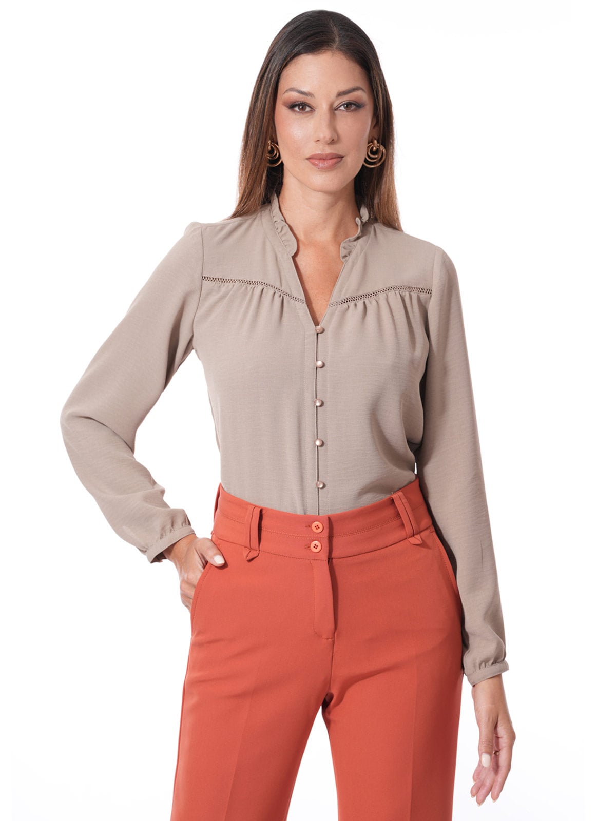 BLUSA MUJER CP MODA DE COLECCIÓN LINZ - 1