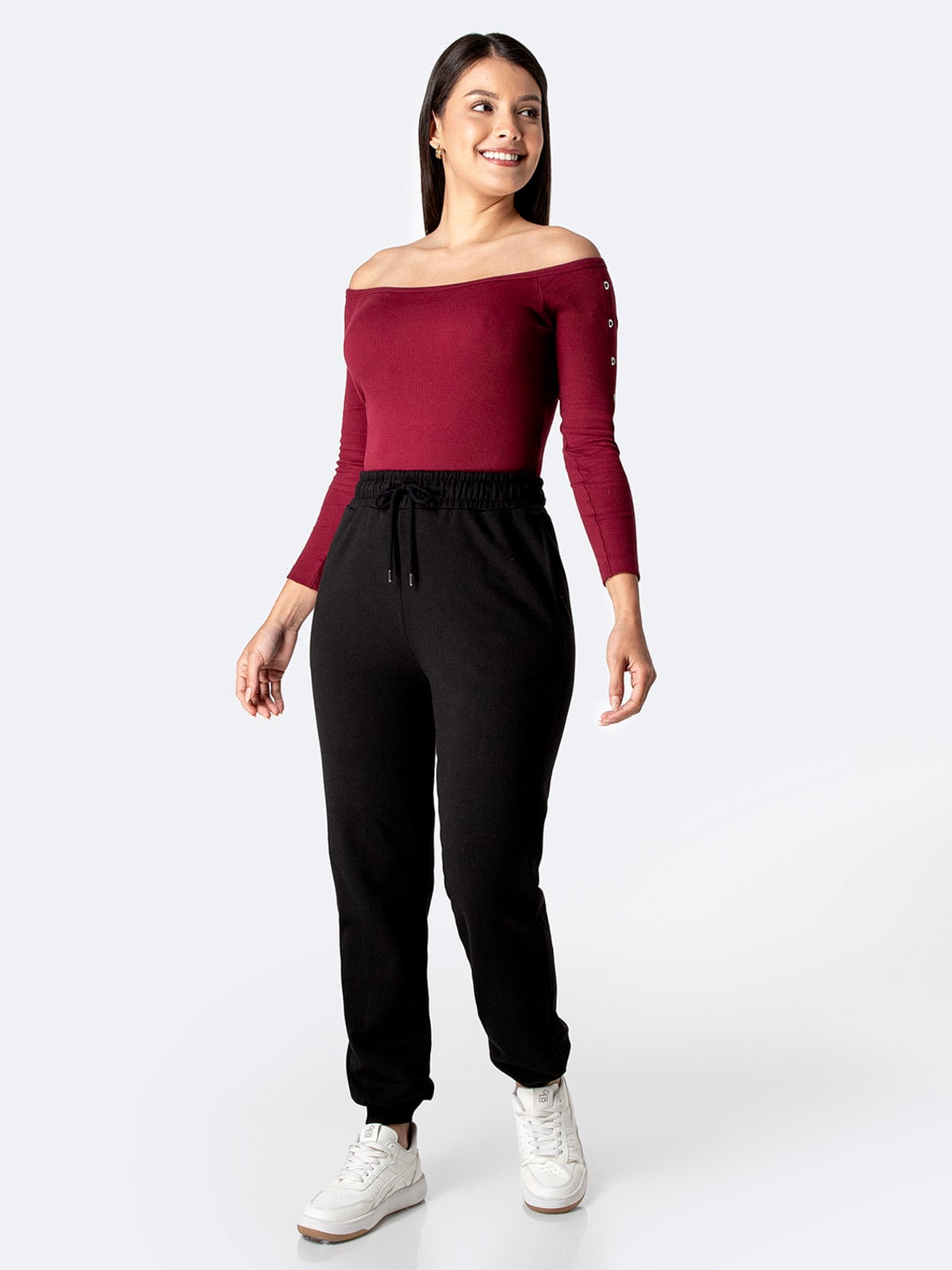 PANTALÓN JOGGER MUJER PIONIER FRANELA DANYELA - 1