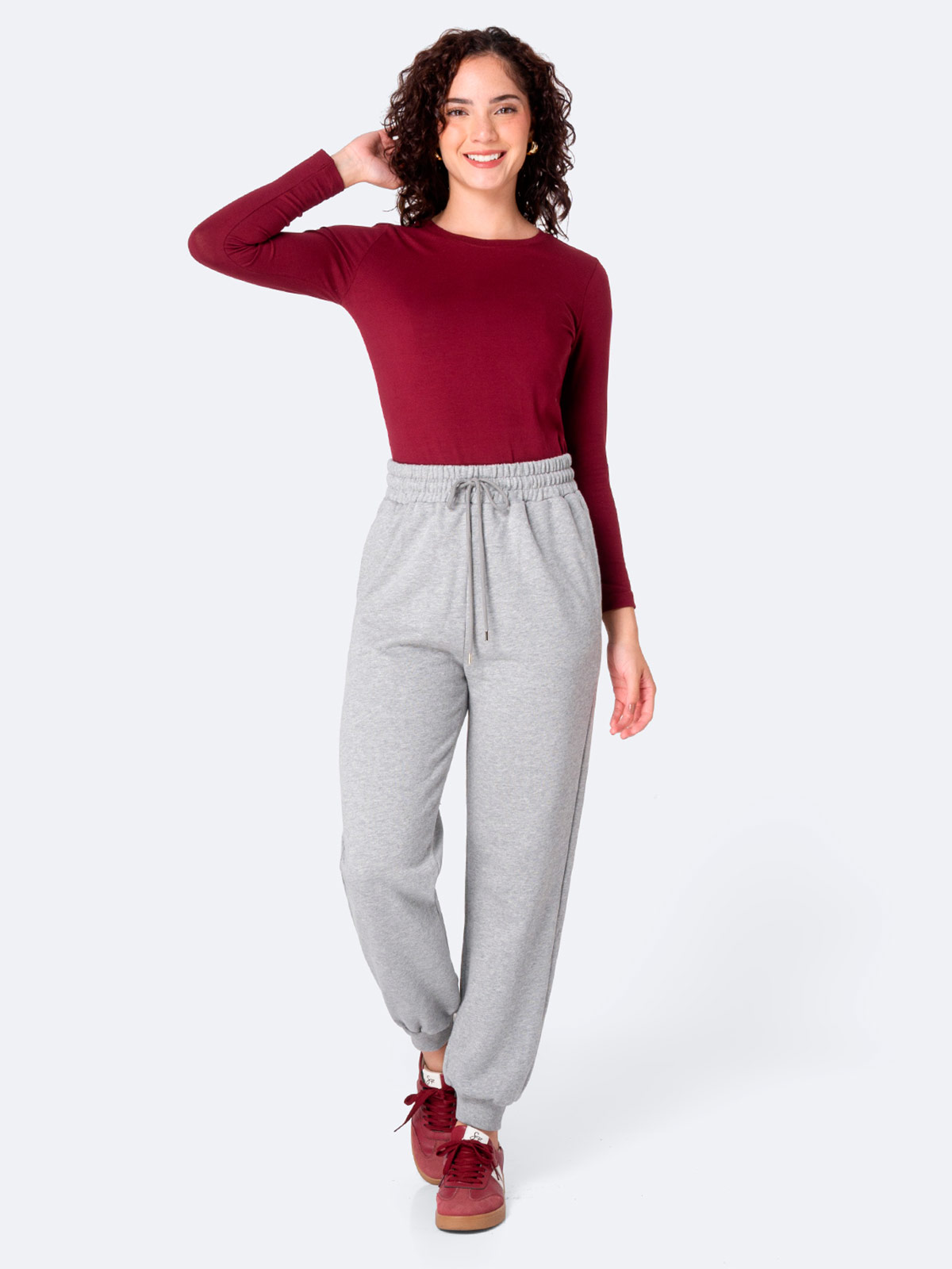 PANTALÓN JOGGER MUJER PIONIER FRANELA DANYELA - 1