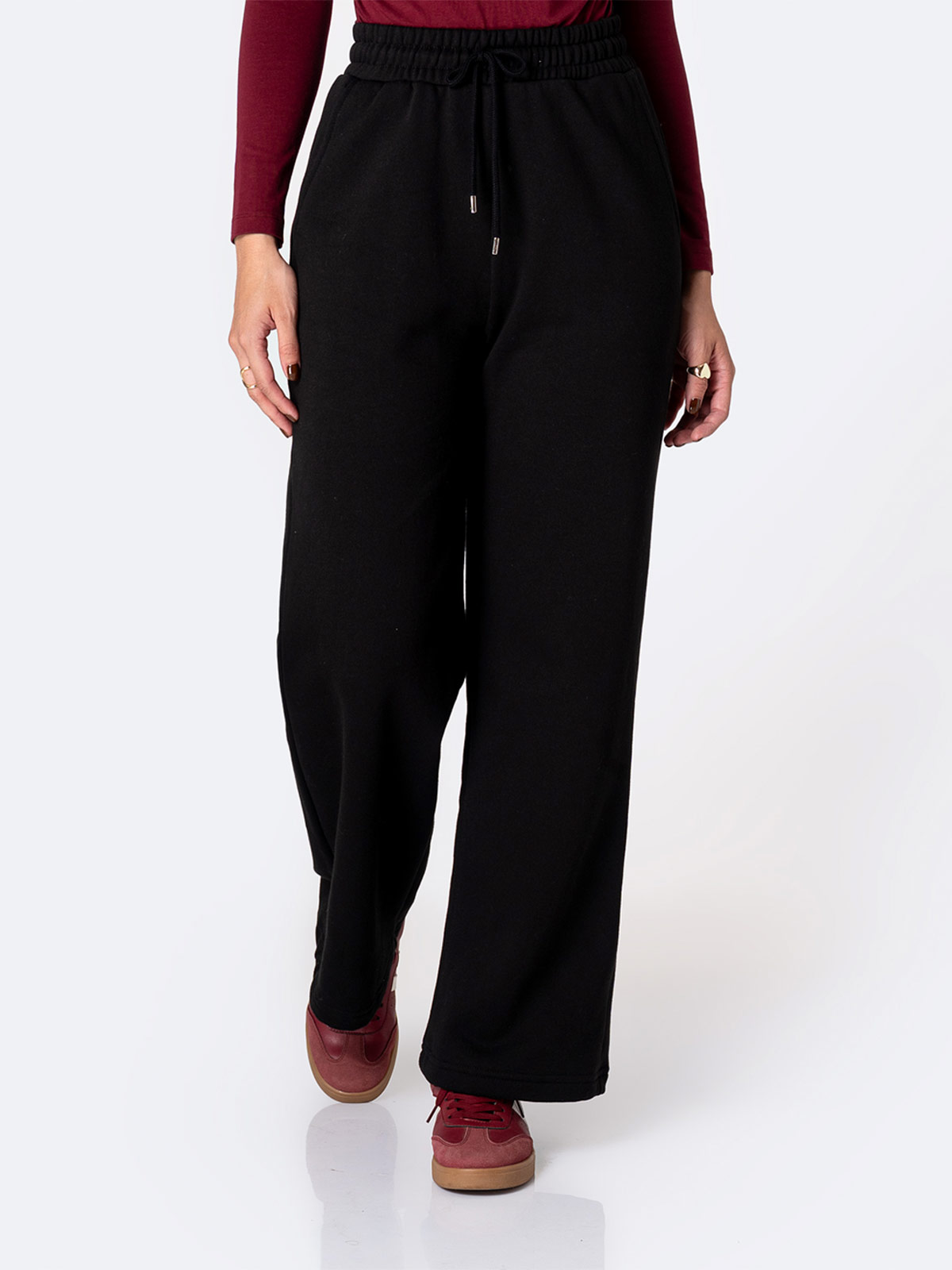 PANTALÓN PALAZZO MUJER PIONIER FRANELA AXLINT - 2