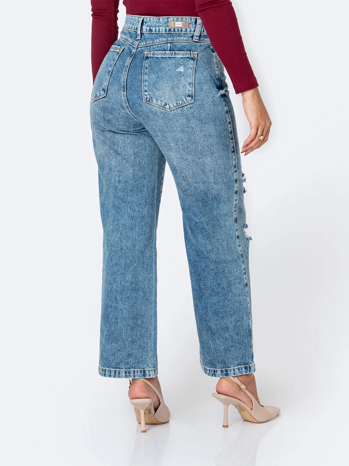 JEANS STRAIGHT MUJER PIONIER DEBRAHT - 3
