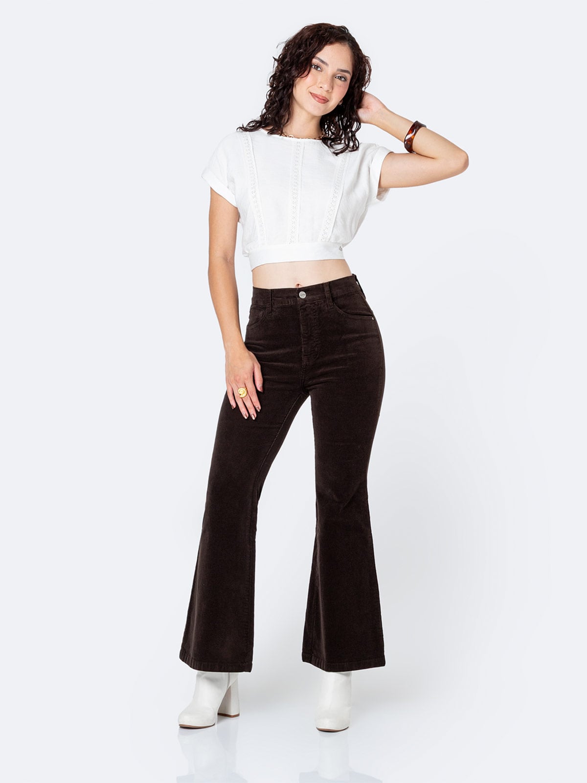 PANTALÓN MUJER PIONIER CORDUROY HALEH - 1