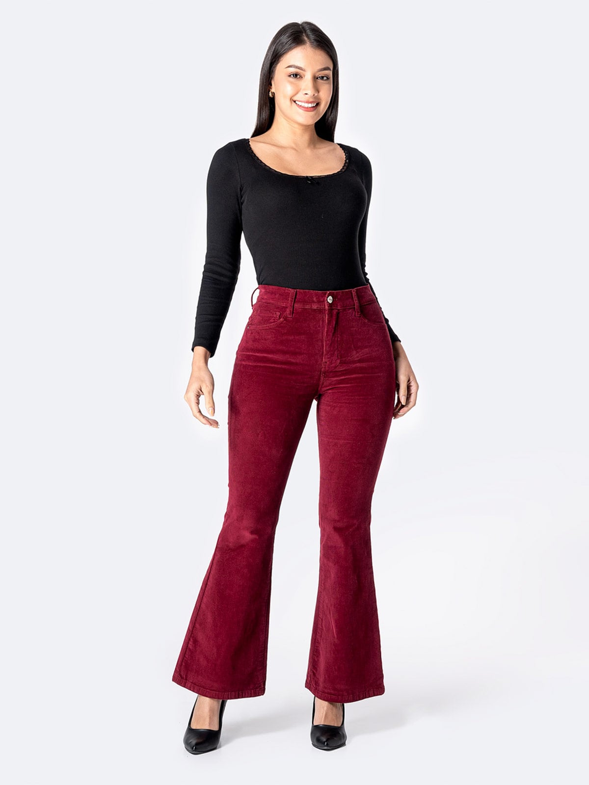 PANTALÓN MUJER PIONIER CORDUROY HALEH - 1