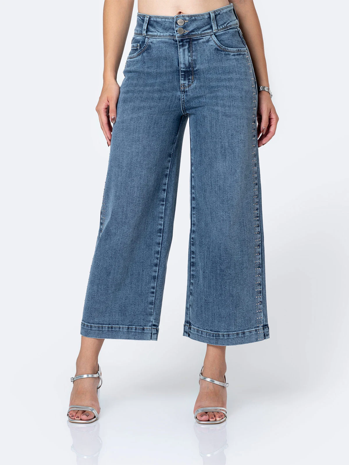 JEANS CULOTTE MUJER PIONIER NERAY - 2