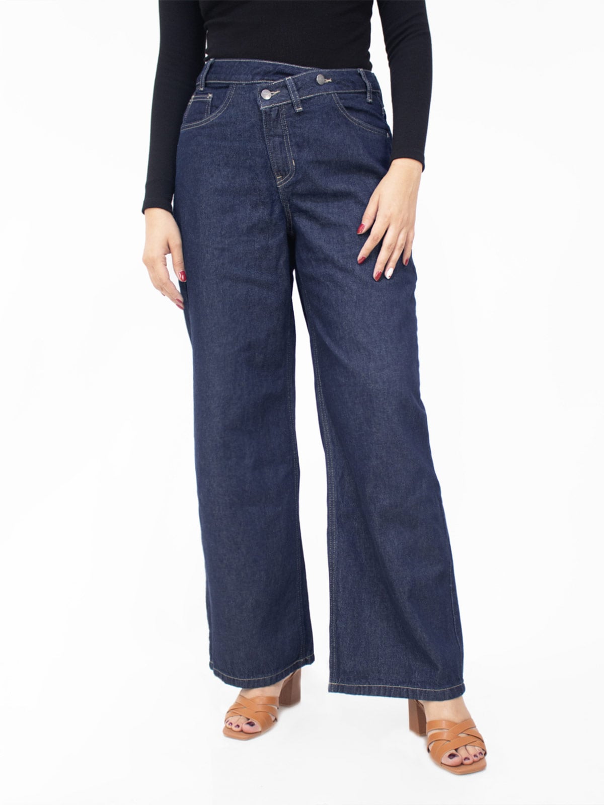 JEANS MUJER KAYRA POBLET PERFECT FIT CRUZADO - 1