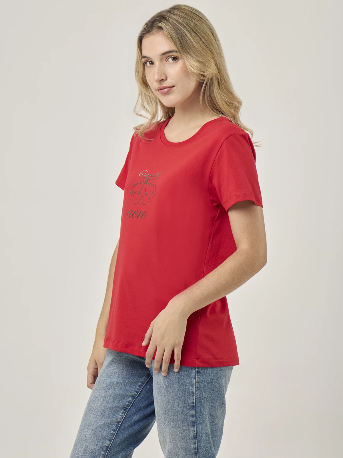 POLO MUJER AERO CHERRY - 3