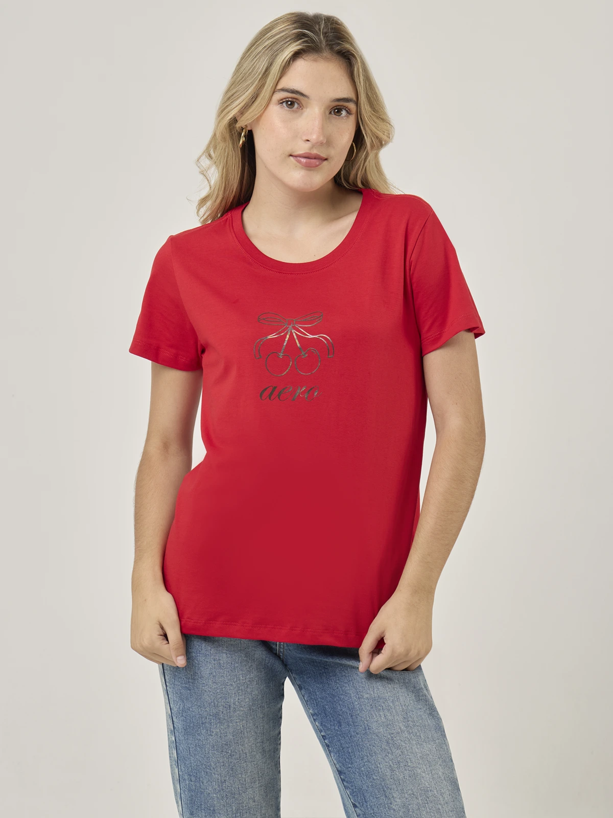 POLO MUJER AERO CHERRY - 1