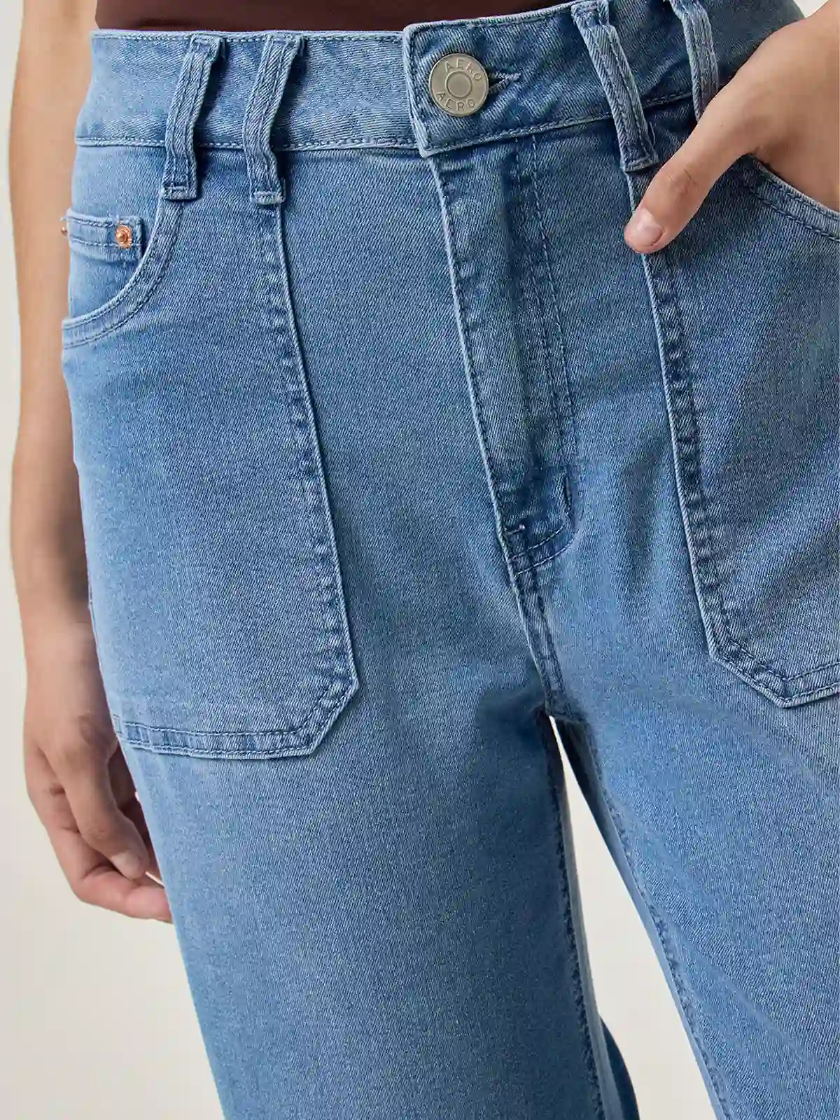 JEANS REGULAR MUJER AERO BELTON - 4