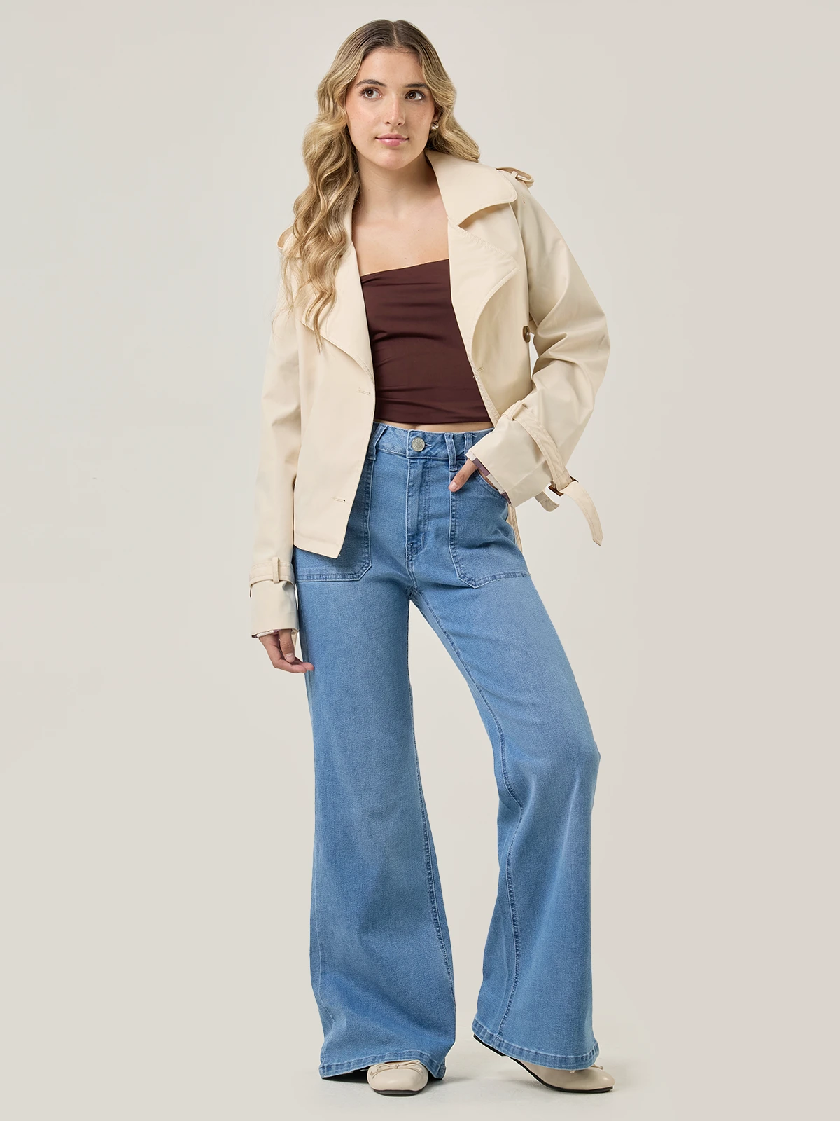 JEANS REGULAR MUJER AERO BELTON - 5