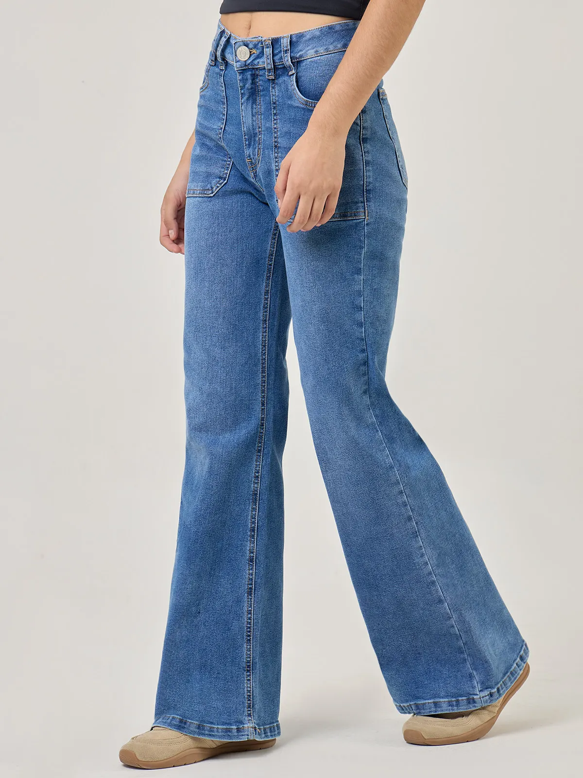 JEANS REGULAR MUJER AERO BELTON - 3