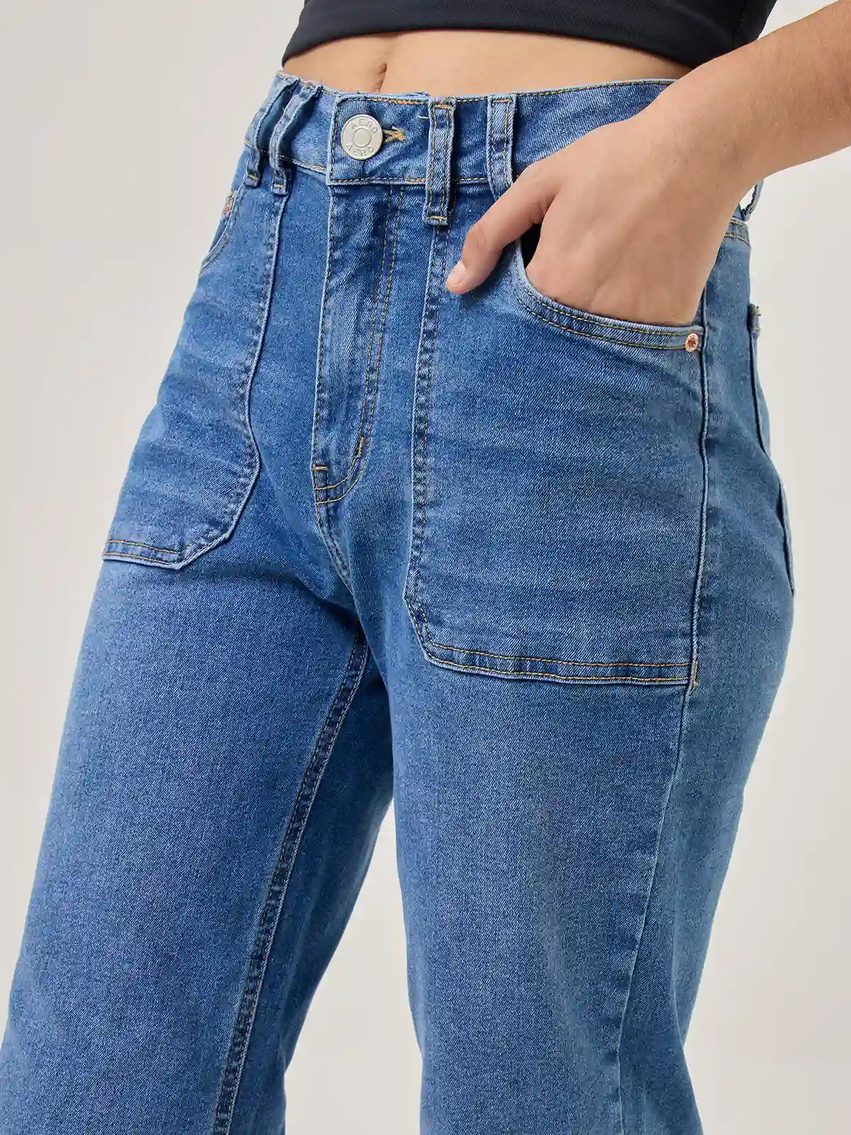 JEANS REGULAR MUJER AERO BELTON - 4