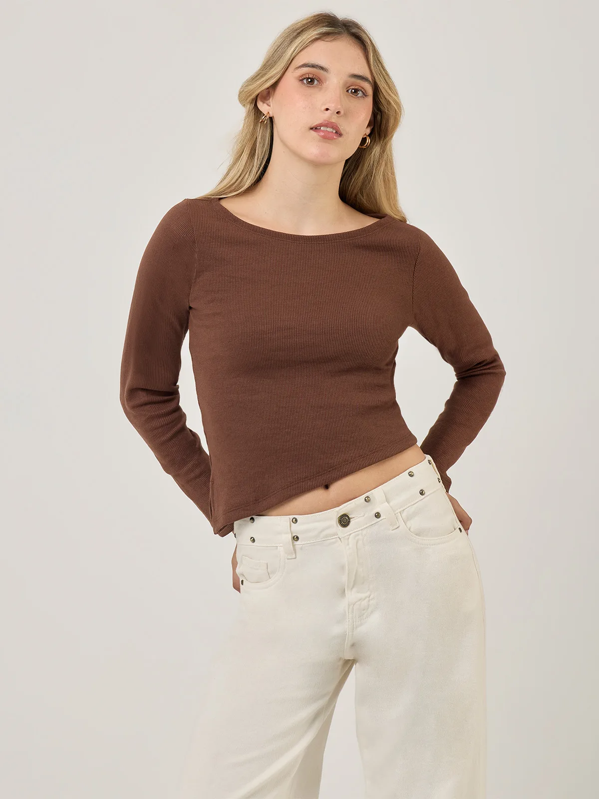 POLO MANGA LARGA MUJER BARBADOS ALY - 1
