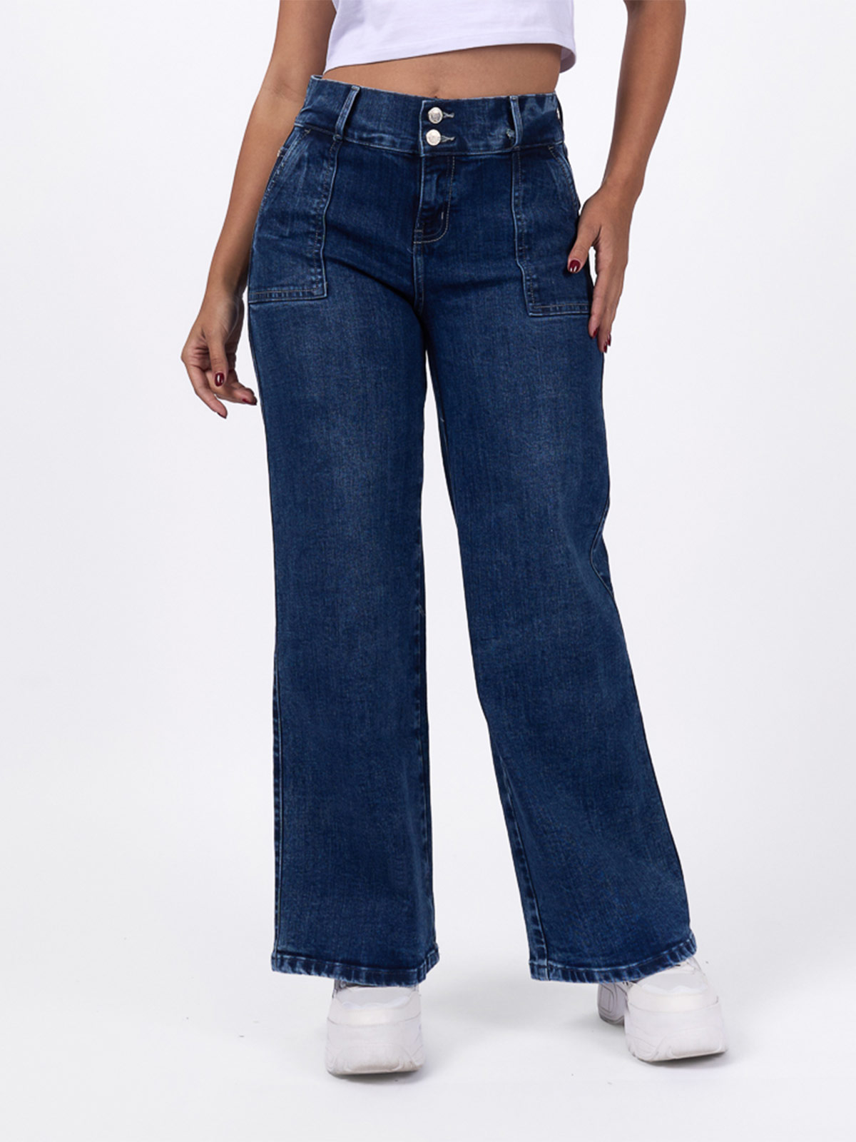 JEANS WIDELEG MUJER BRONCO BLAME - 2