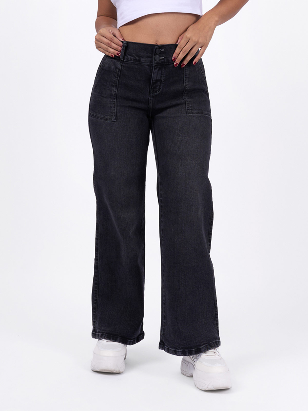 JEANS WIDELEG MUJER BRONCO BLAME - 2