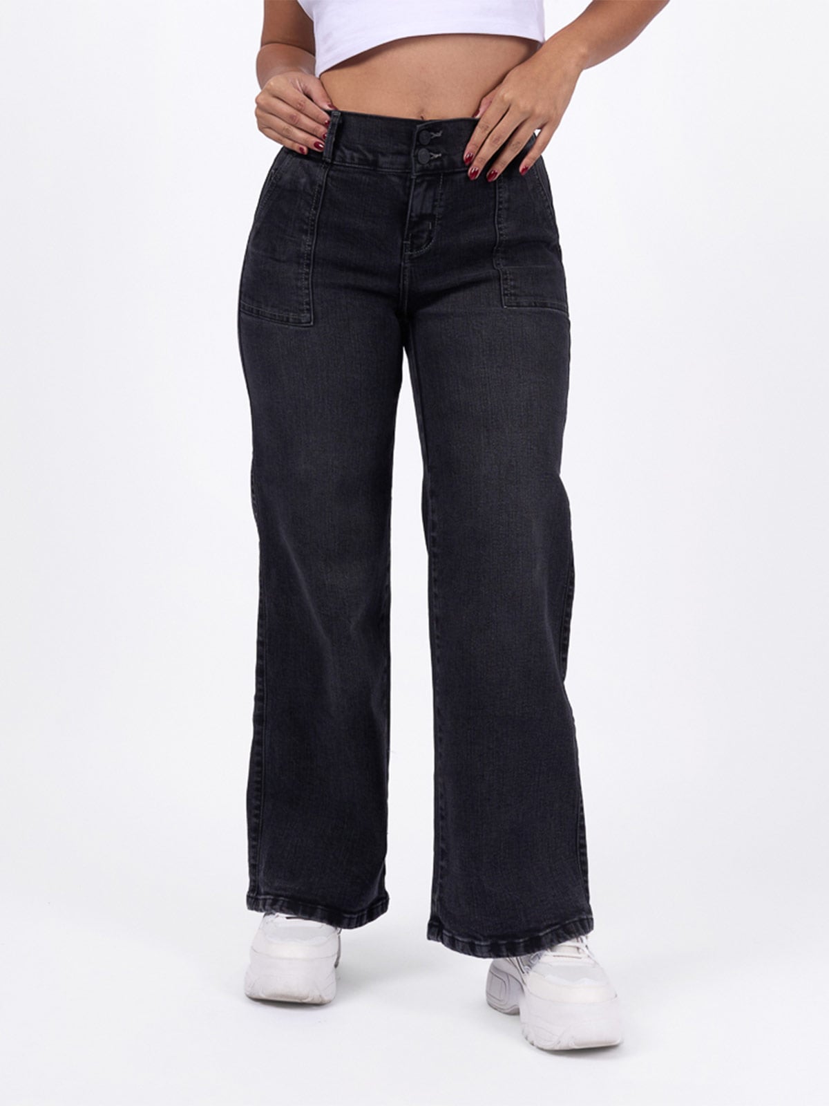 JEANS WIDELEG MUJER BRONCO BLAME - 2