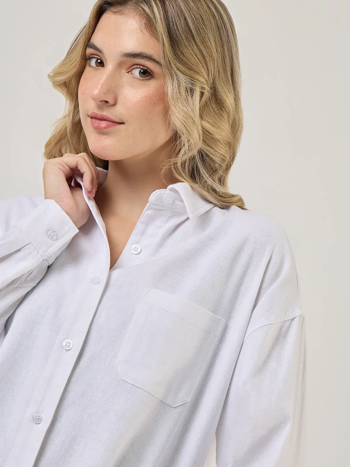 BLUSA MANGA LARGA MUJER AERO CAMI - 4