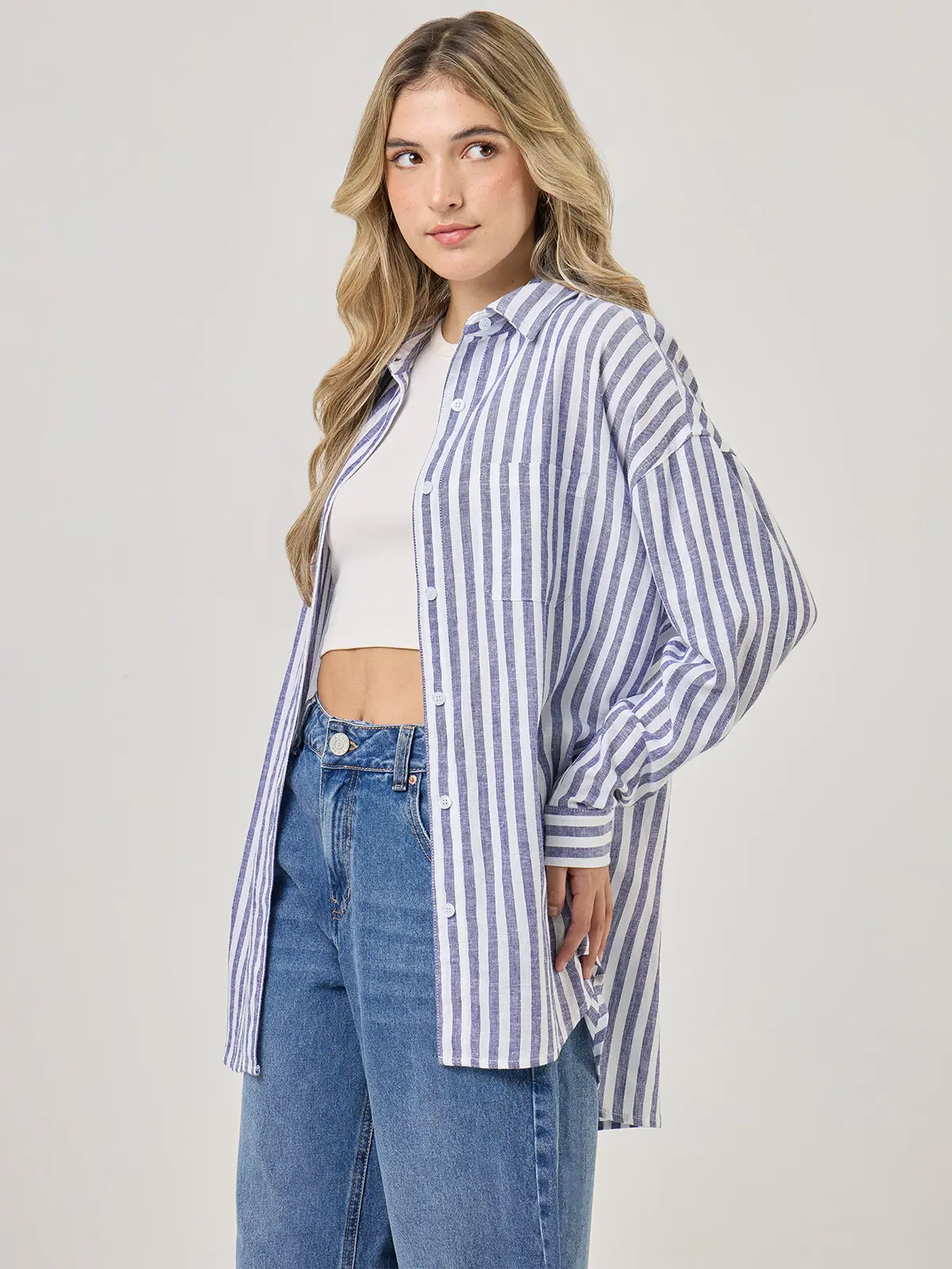 BLUSA MANGA LARGA MUJER AERO CAMI - 3