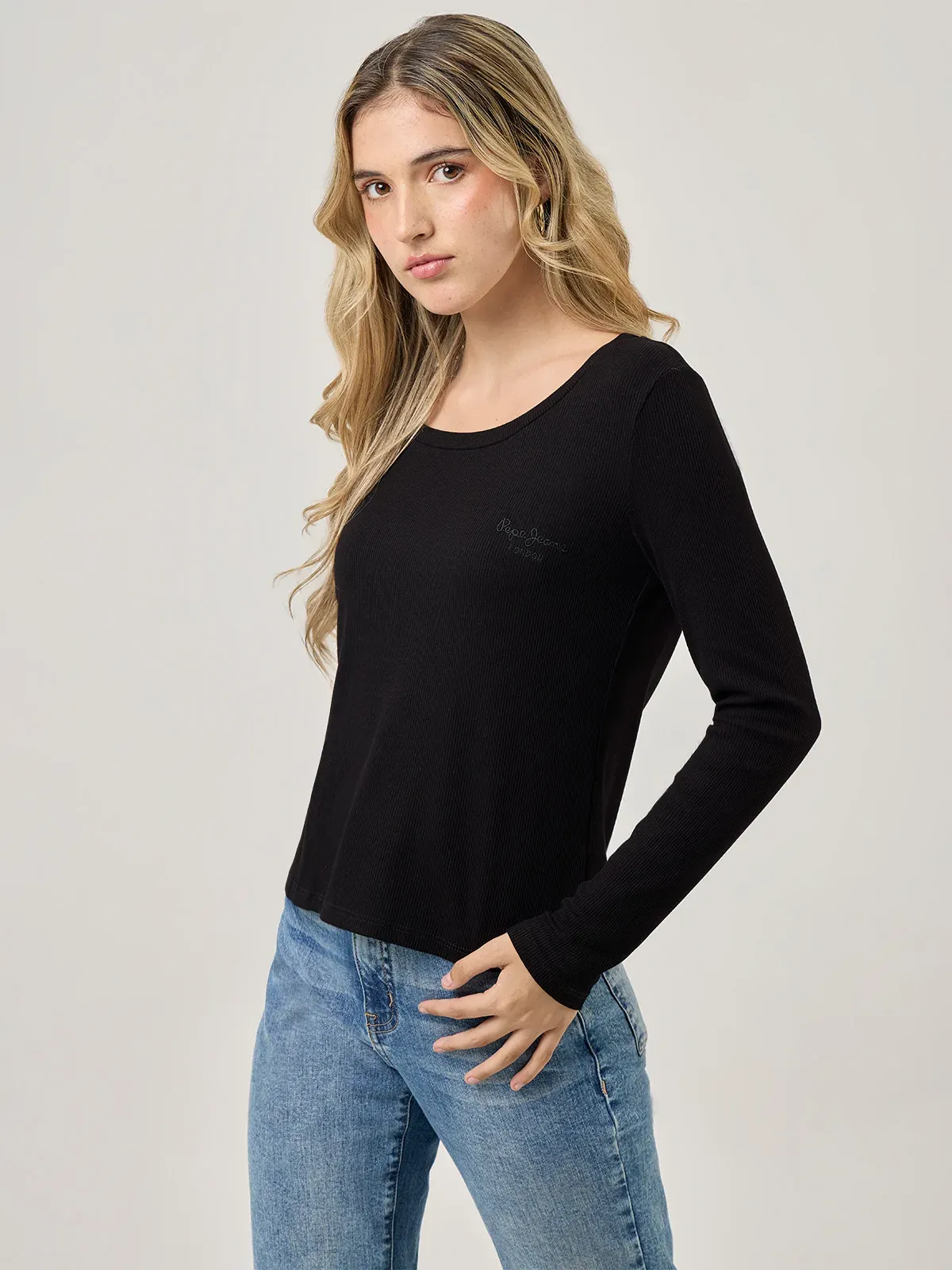 POLO MANGA LARGA MUJER PEPE JEANS - 3