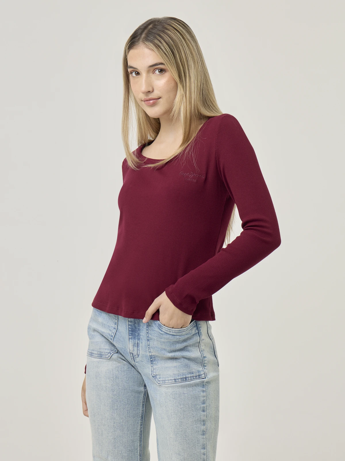 POLO MANGA LARGA MUJER PEPE JEANS - 3