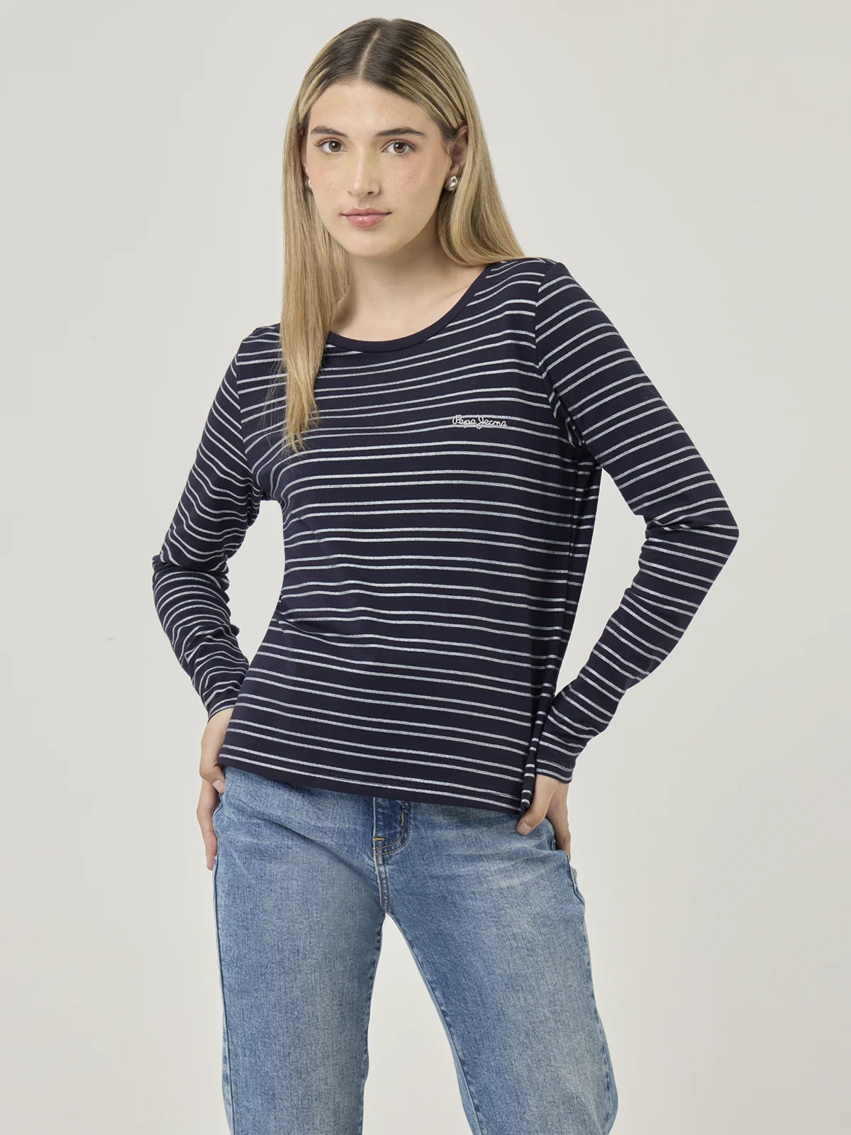 POLO MANGA LARGA MUJER PEPE JEANS - 1