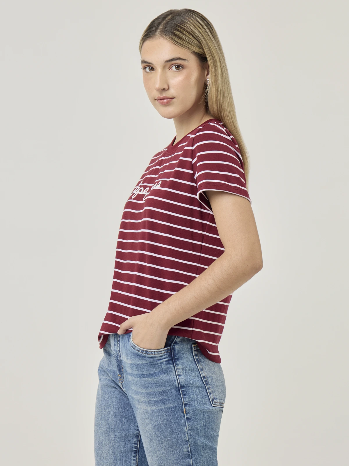 POLO MANGA CORTA MUJER PEPE JEANS ELBA - 3