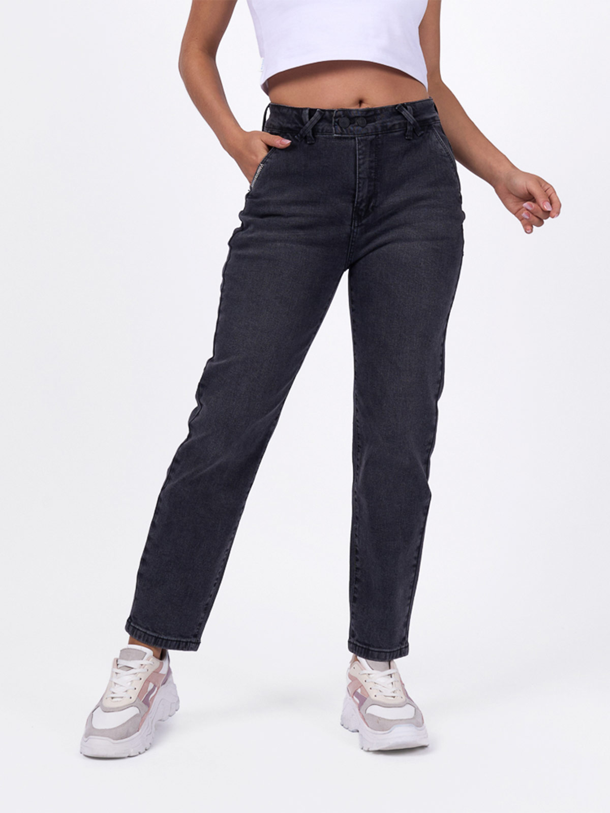 JEANS MUJER MACHINE YANELA - 2