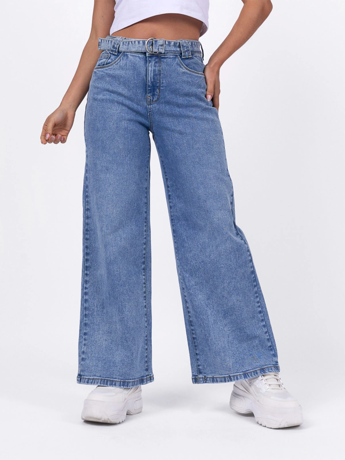 JEANS MUJER MACHINE PEREINE - 2