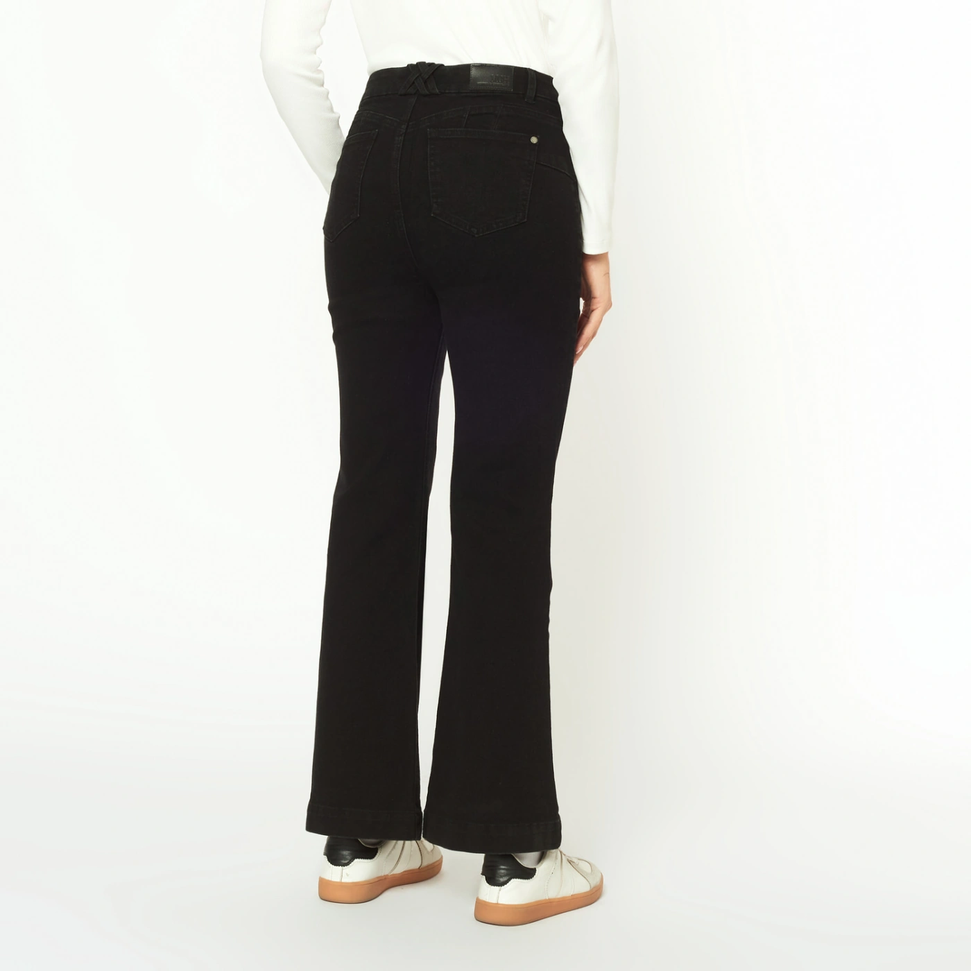 JEAN FLARE MUJER MENTHA Y CHOCOLATE BRITTNEY - 4