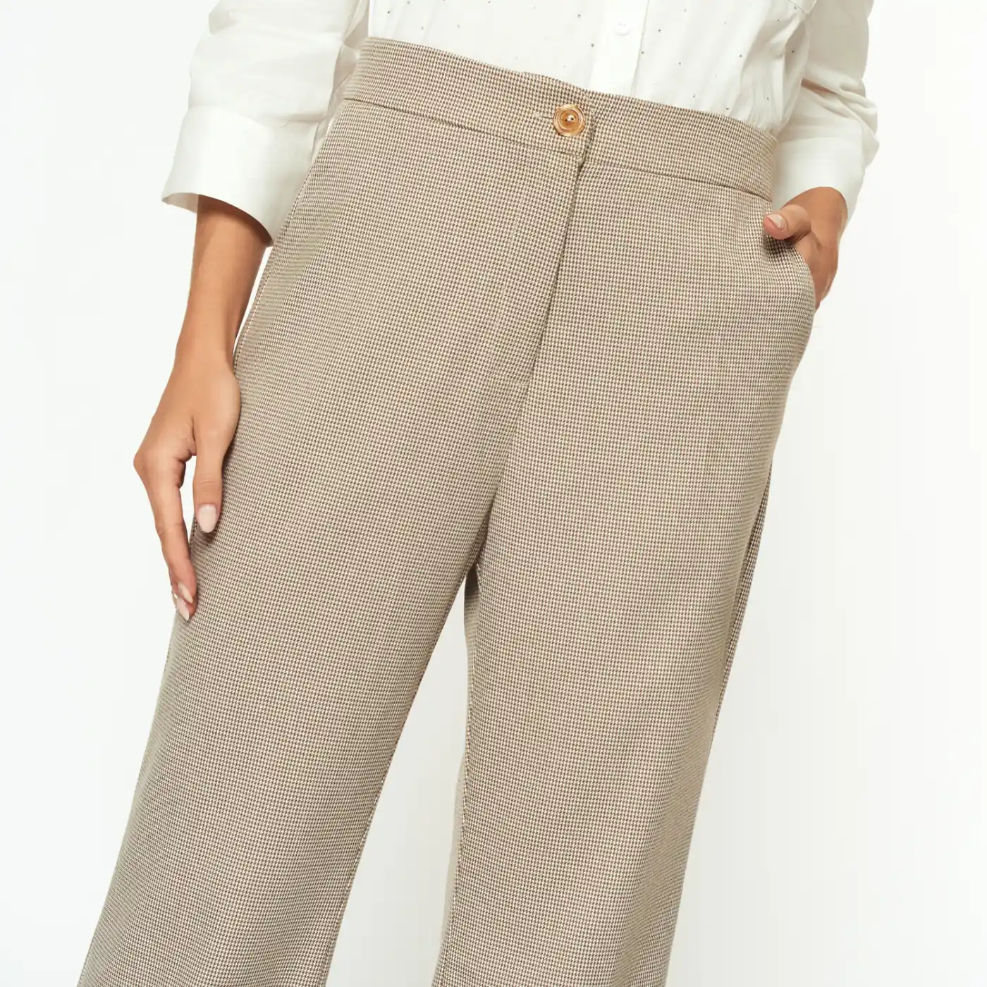 PANTALÓN CULOTTE MUJER MENTHA Y CHOCOLATE ALESSA - 2