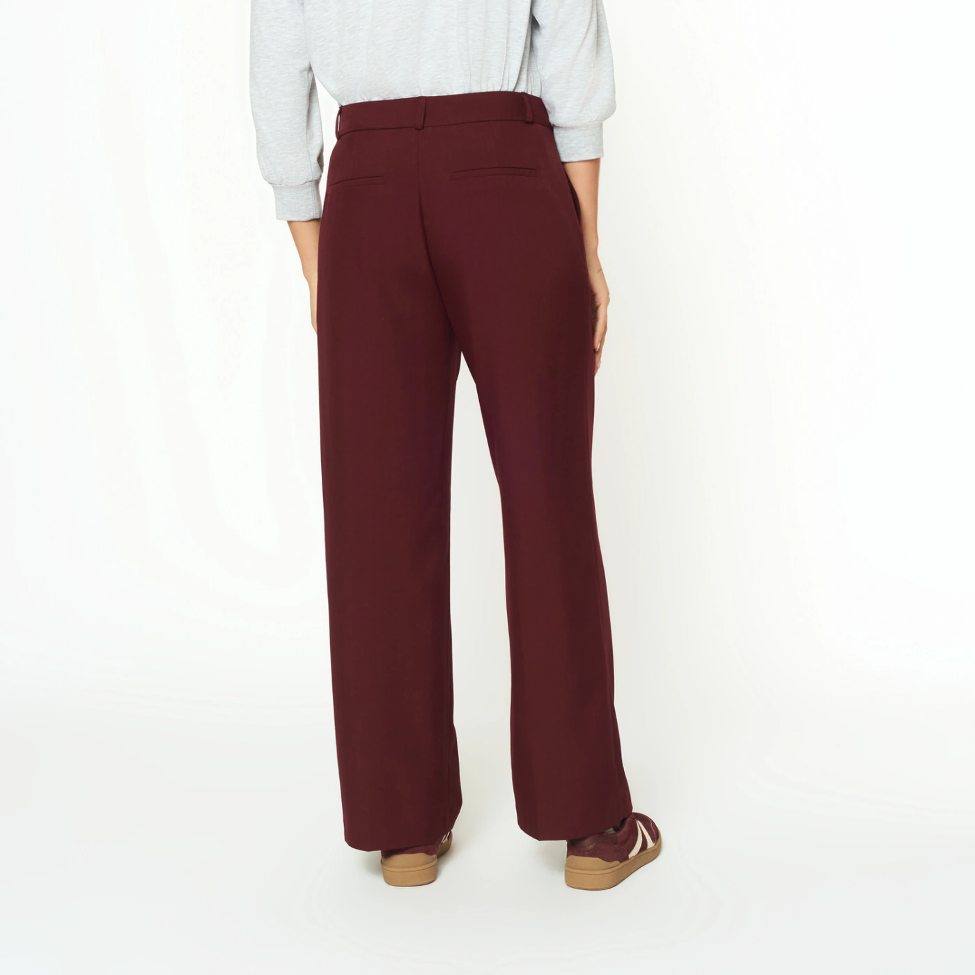 PANTALÓN RECTO MUJER MENTHA Y CHOCOLATE AIXA - 4