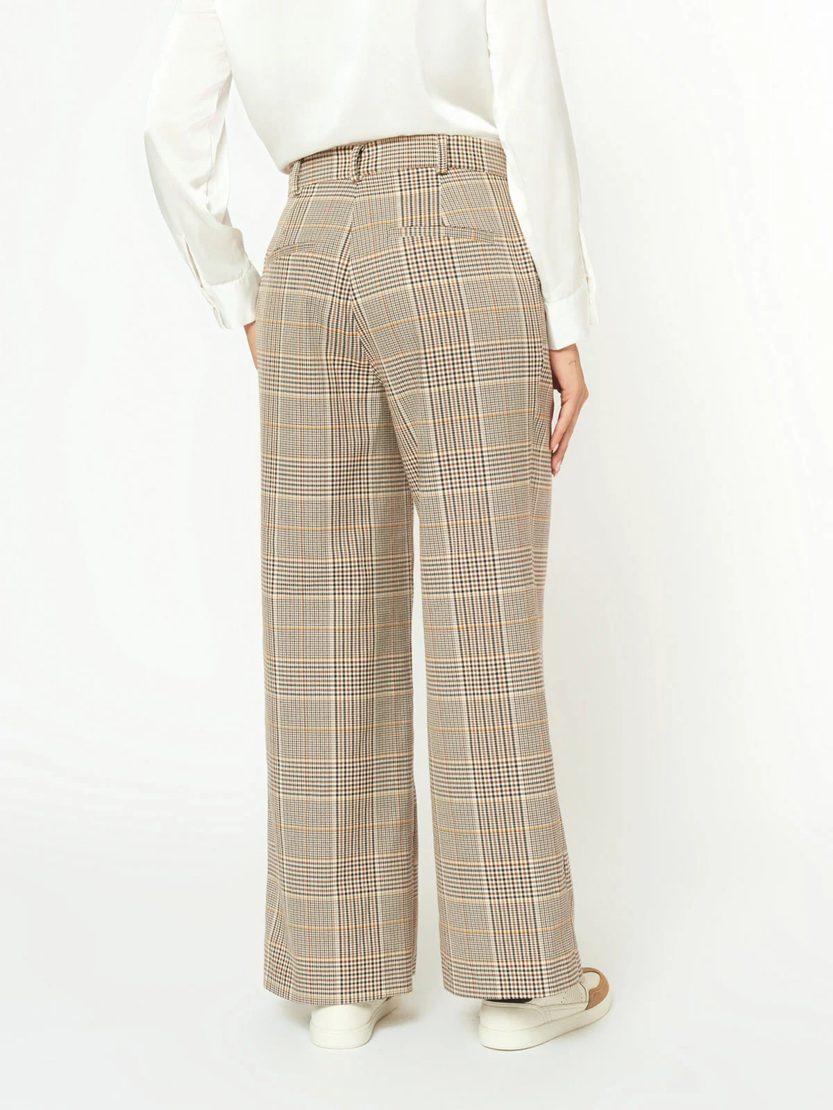 PANTALÓN RECTO MUJER MENTHA Y CHOCOLATE NEW JADE - 3