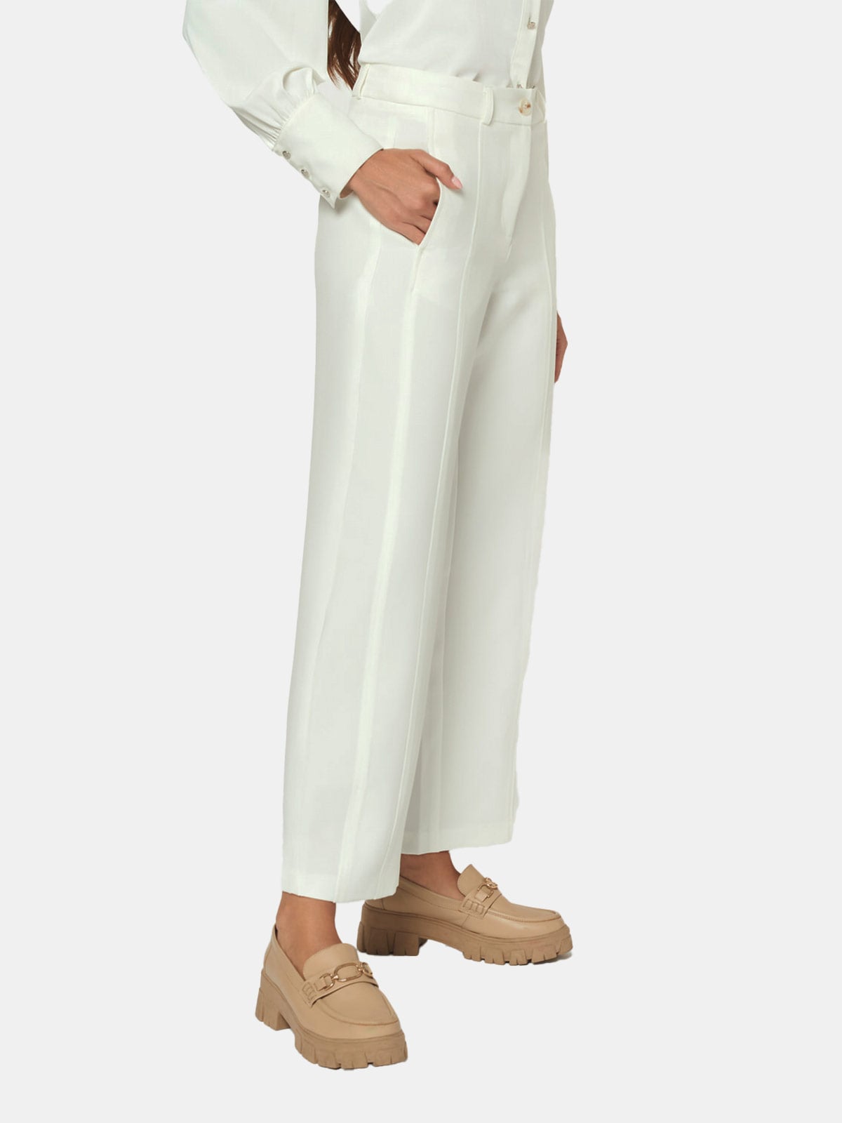 PANTALÓN RECTO MUJER MENTHA Y CHOCOLATE RODRI - 3