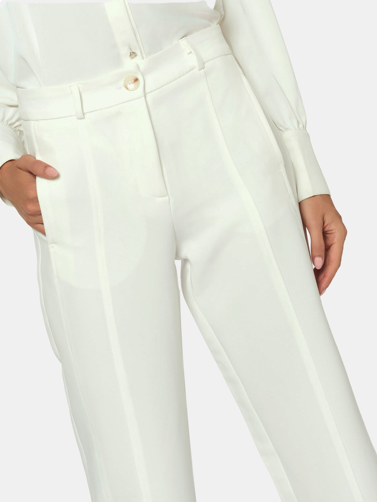 PANTALÓN RECTO MUJER MENTHA Y CHOCOLATE RODRI - 4