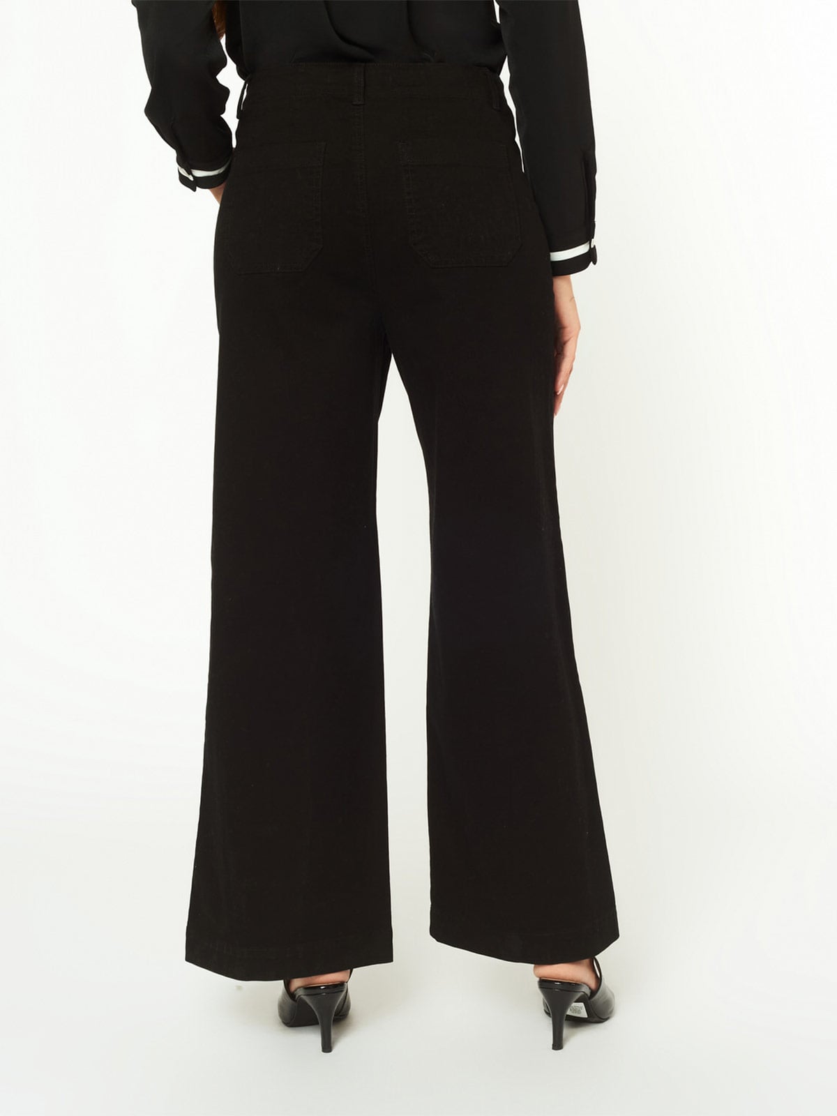 PANTALÓN WIDE LEG MUJER MENTHA Y CHOCOLATE ALAIA - 3