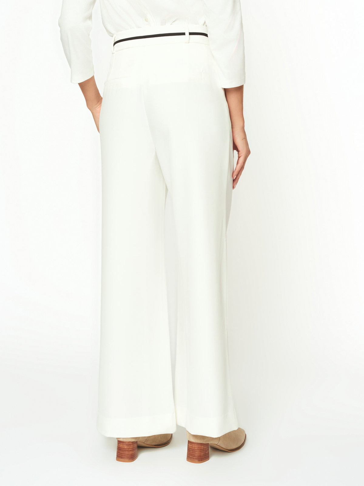 PANTALÓN WIDE LEG MUJER MENTHA Y CHOCOLATE DARI - 3