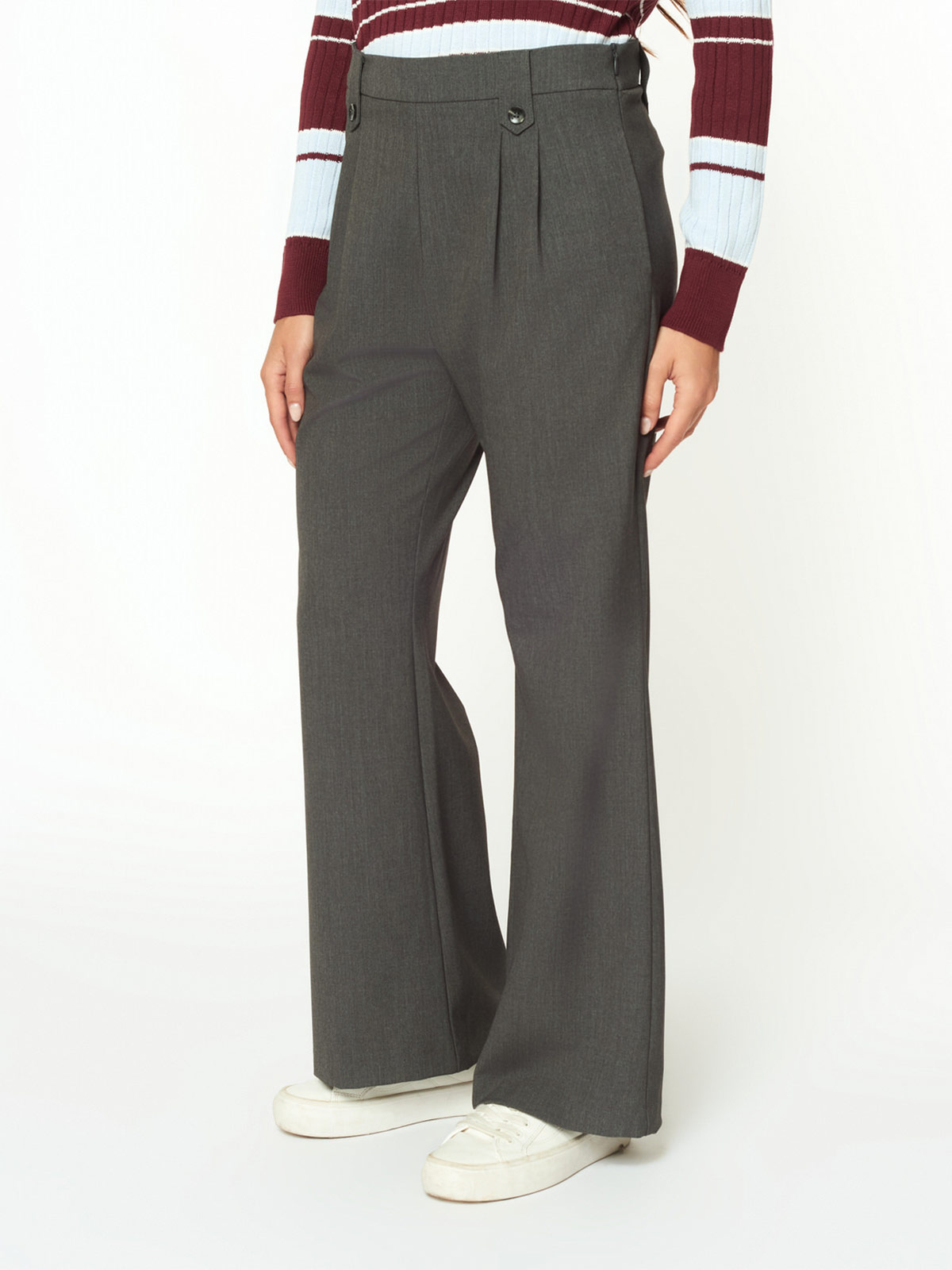PANTALÓN FLARE MUJER MENTHA Y CHOCOLATE AREMI - 2