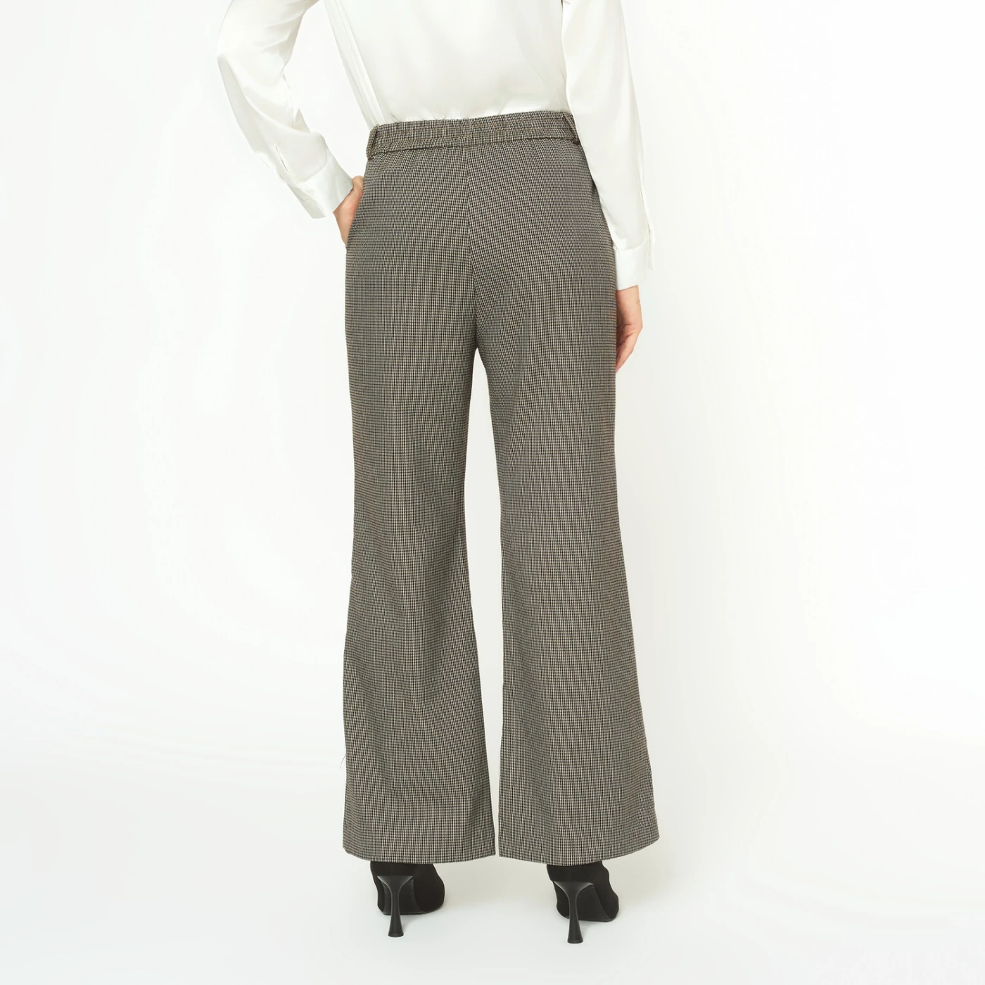 PANTALÓN FLARE MUJER MENTHA Y CHOCOLATE AURI - 4