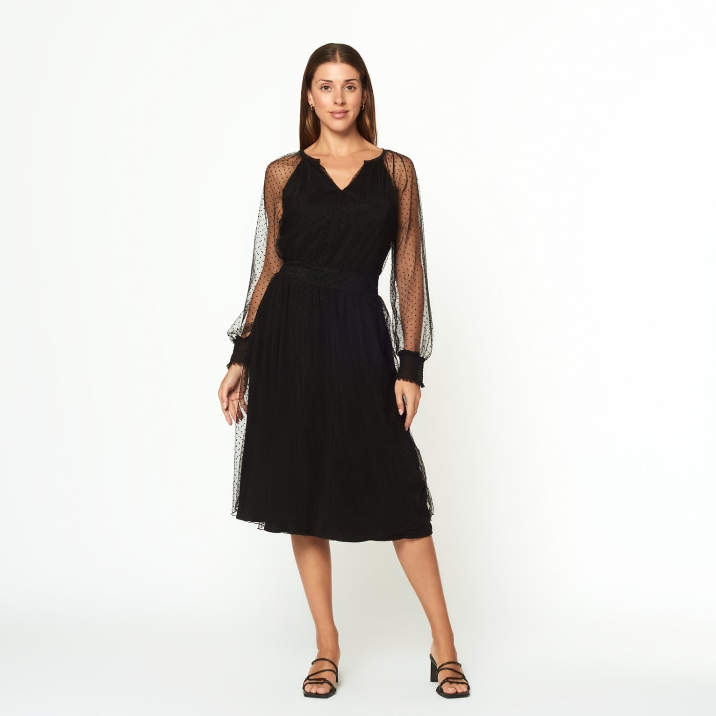 VESTIDO MUJER MENTHA Y CHOCOLATE ACRA - 1