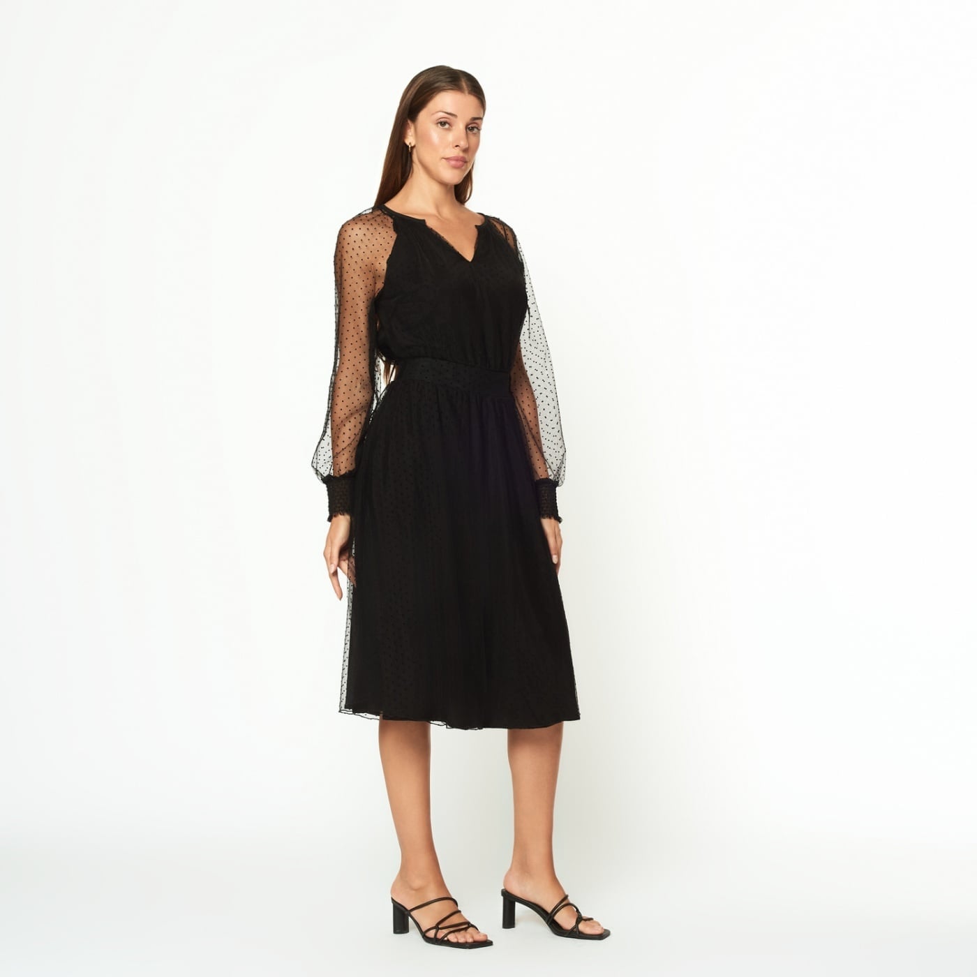 VESTIDO MUJER MENTHA Y CHOCOLATE ACRA - 2