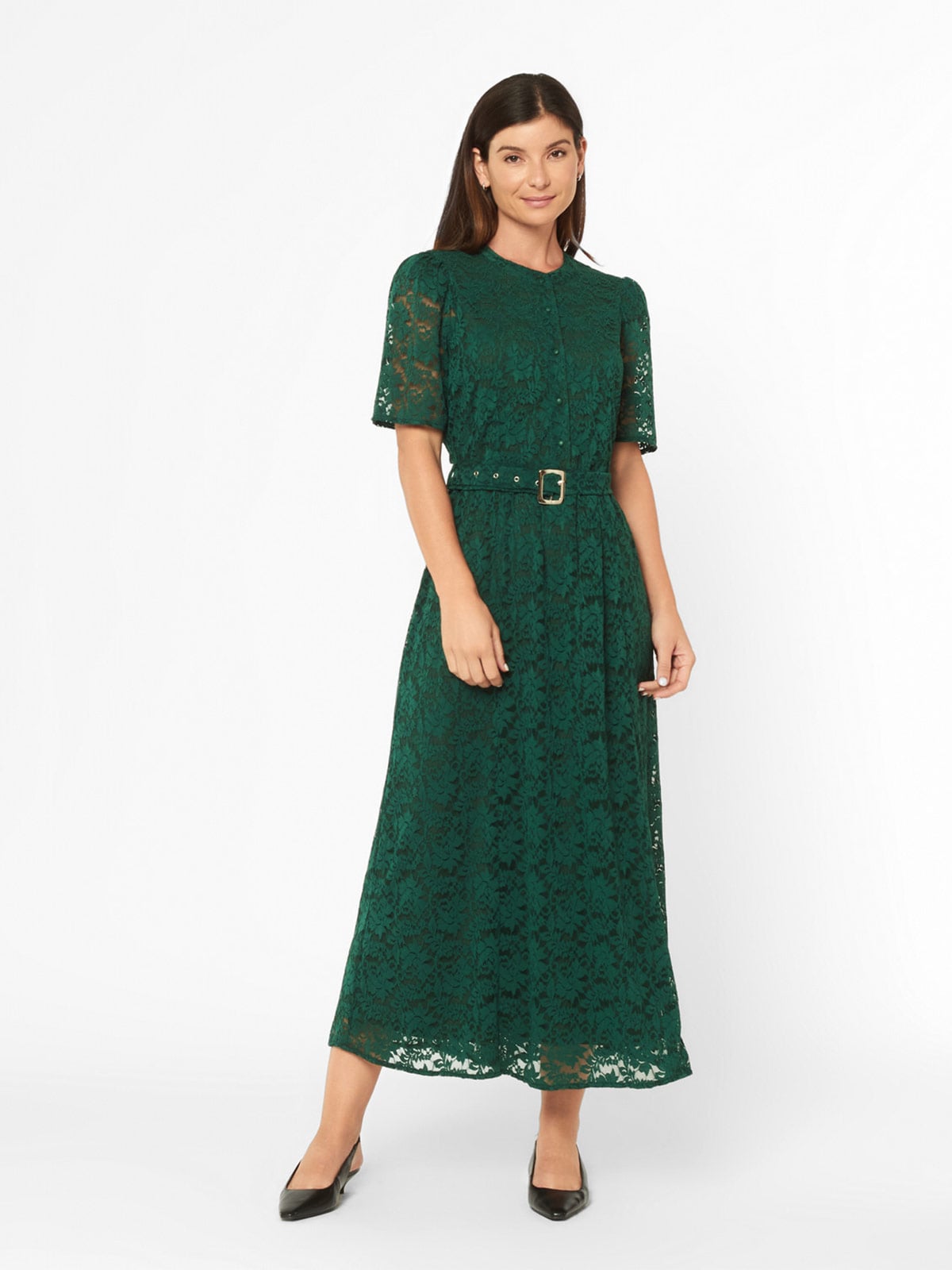 VESTIDO MUJER MENTHA Y CHOCOLATE ATENAS - 1