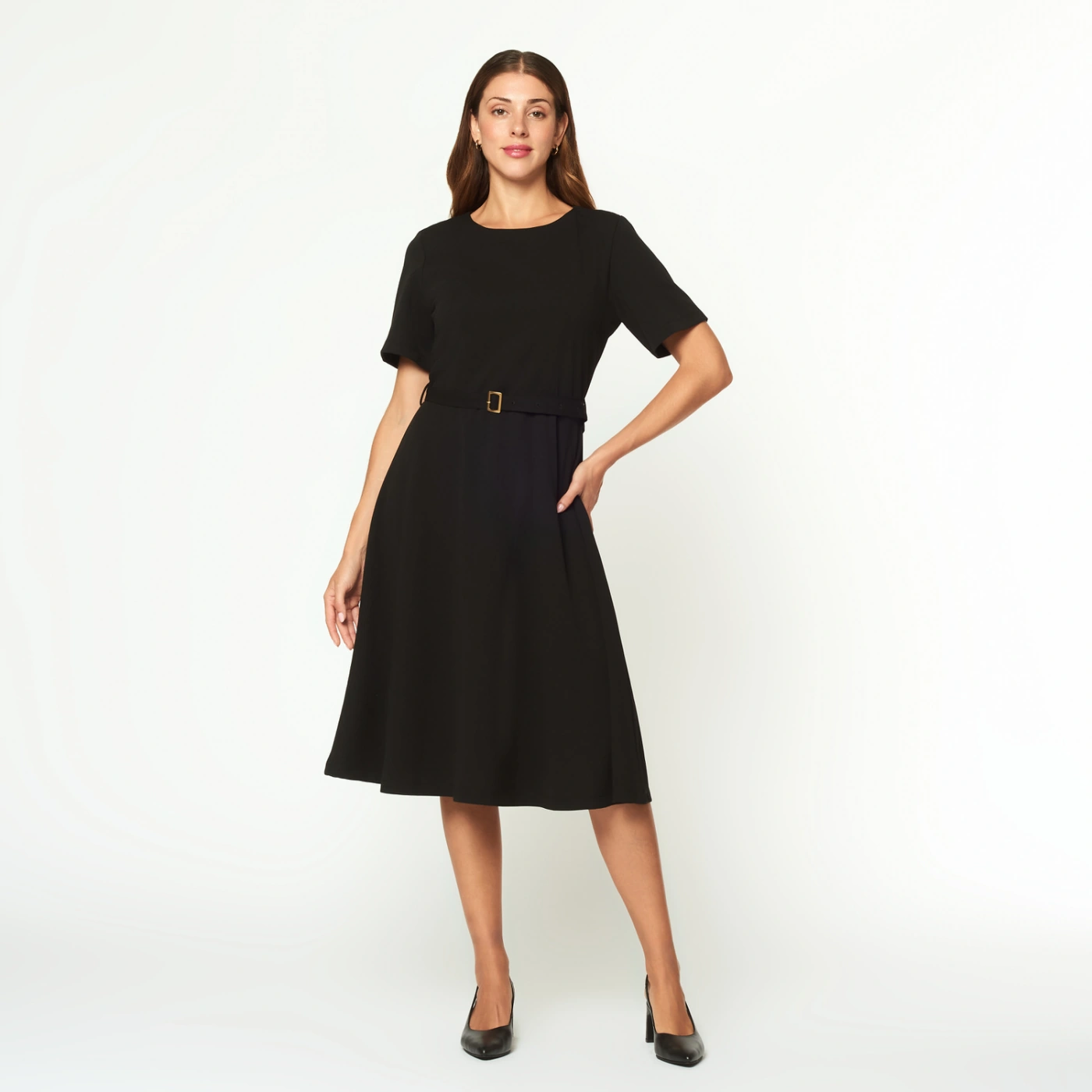 VESTIDO MUJER MENTHA Y CHOCOLATE LORENZA - 1