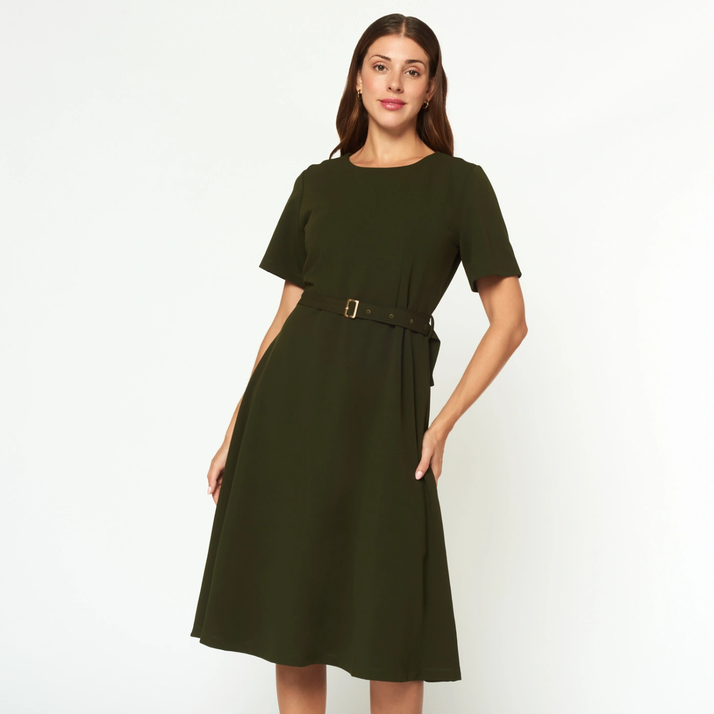 VESTIDO MUJER MENTHA Y CHOCOLATE LORENZA - 2