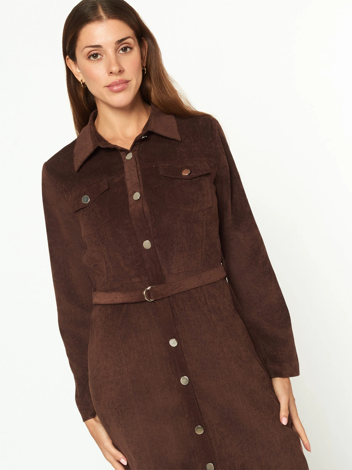 VESTIDO MUJER MENTHA Y CHOCOLATE LOURDES - 4