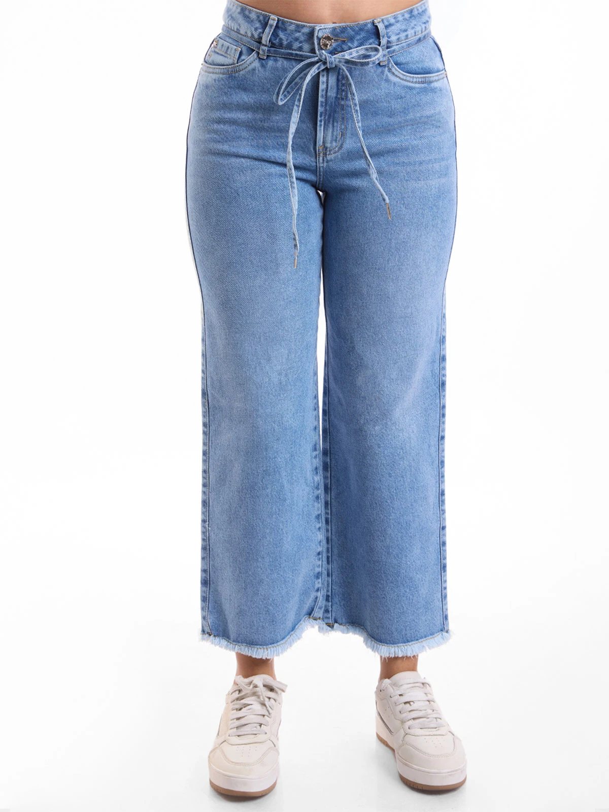 JEANS CROPPED STRAIGHT MUJER METAL JEANS PAULINA - 2