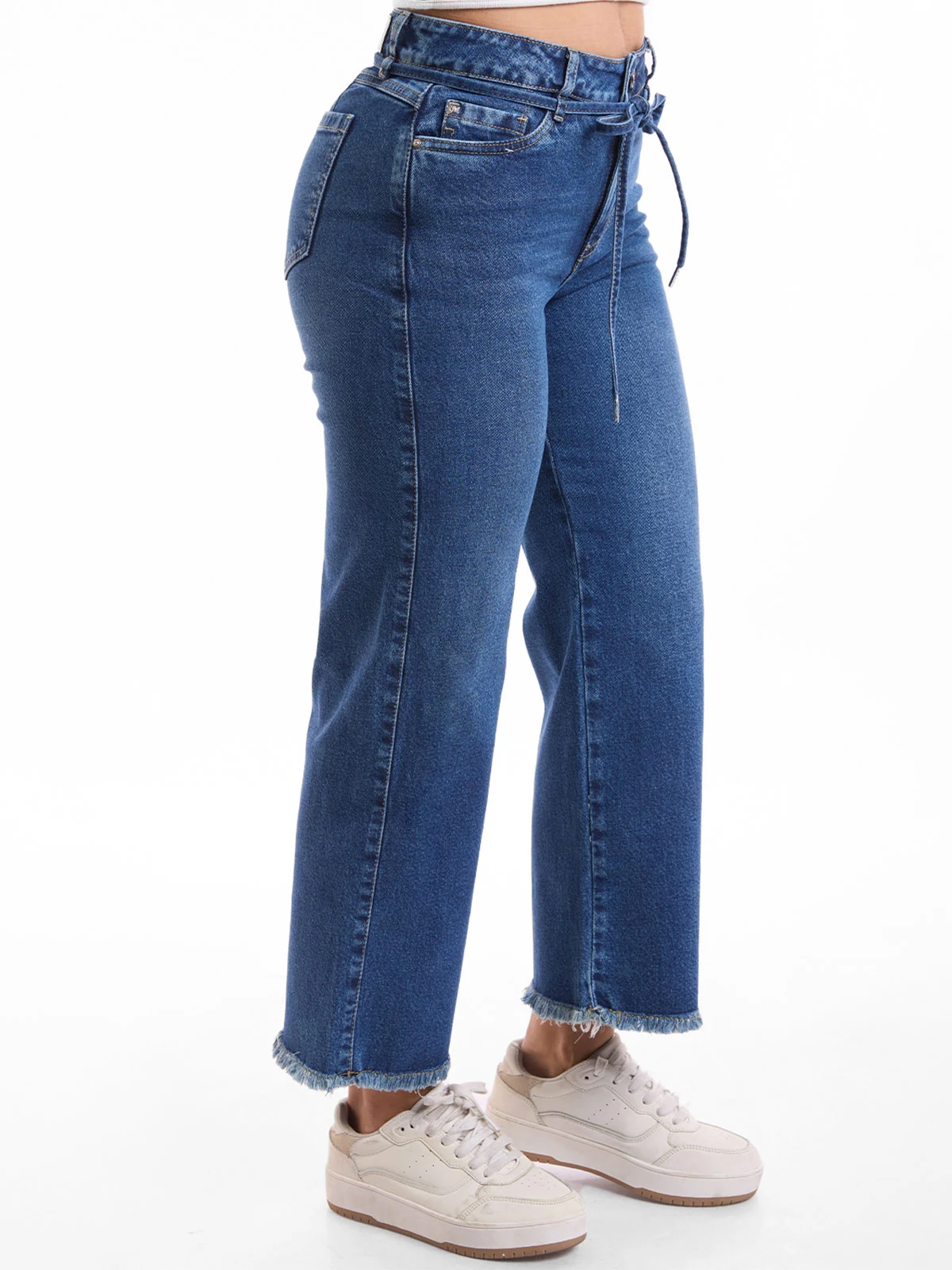 JEANS CROPPED STRAIGHT MUJER METAL JEANS PAULINA - 4