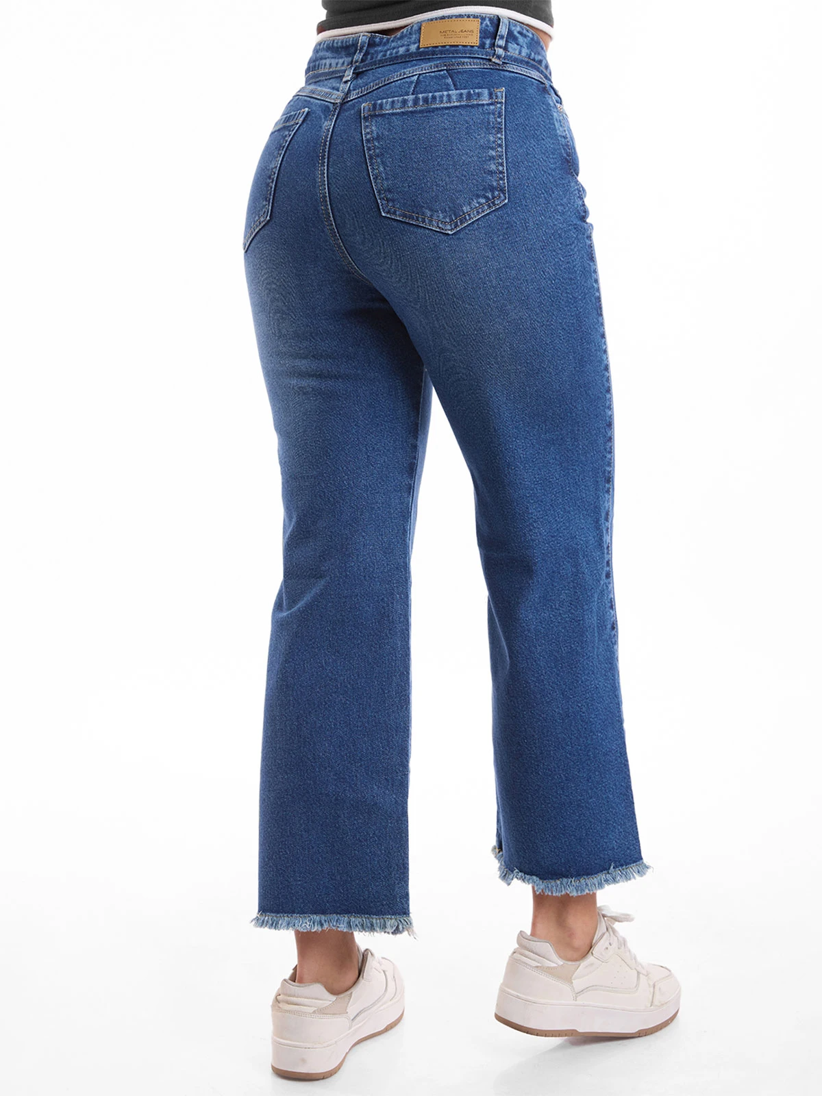 JEANS CROPPED STRAIGHT MUJER METAL JEANS PAULINA - 5