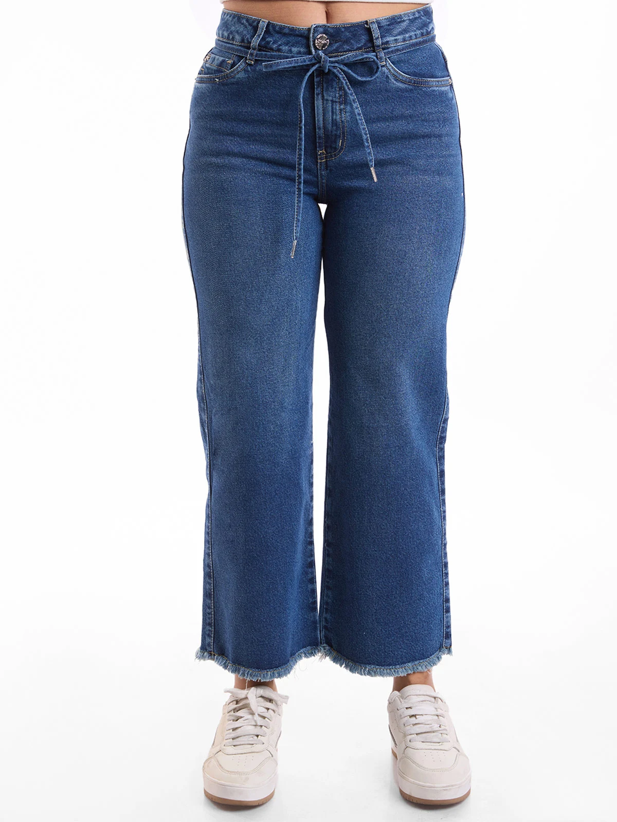 JEANS CROPPED STRAIGHT MUJER METAL JEANS PAULINA - 2