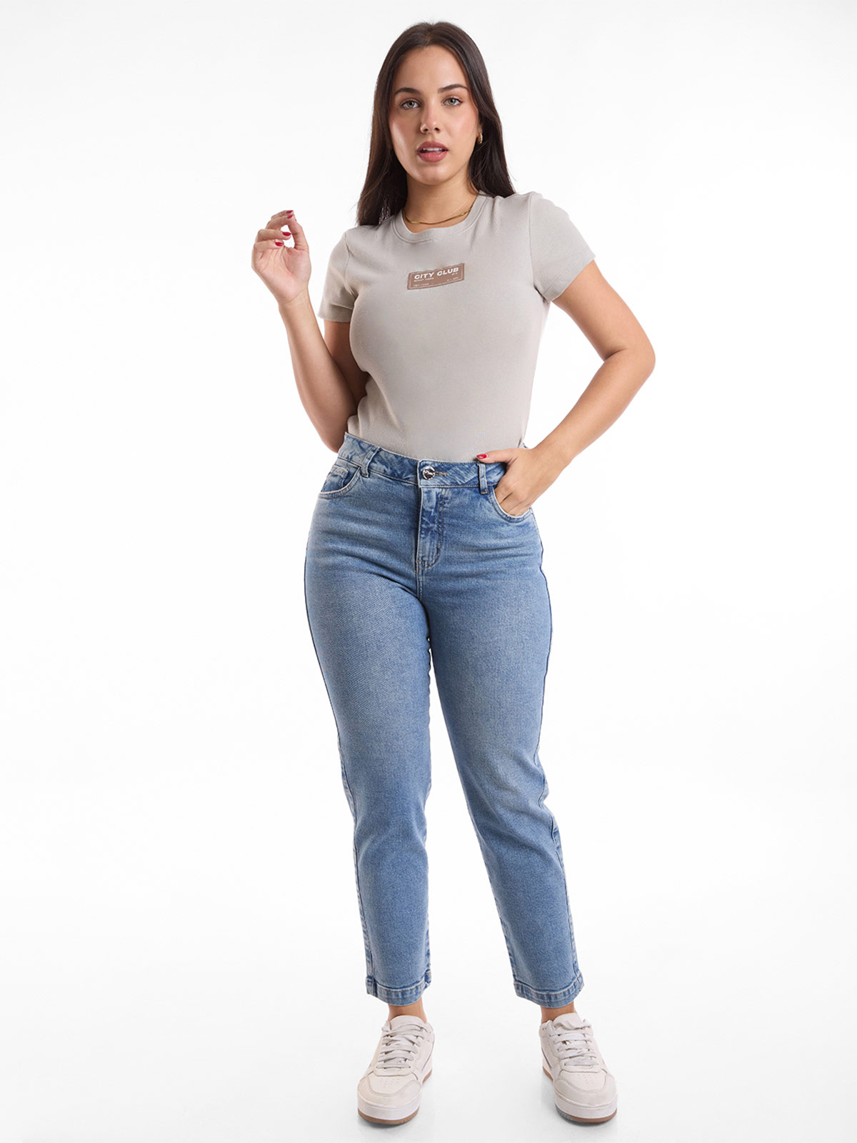 JEANS MOM MUJER METAL JEANS ANALUCIA - 1