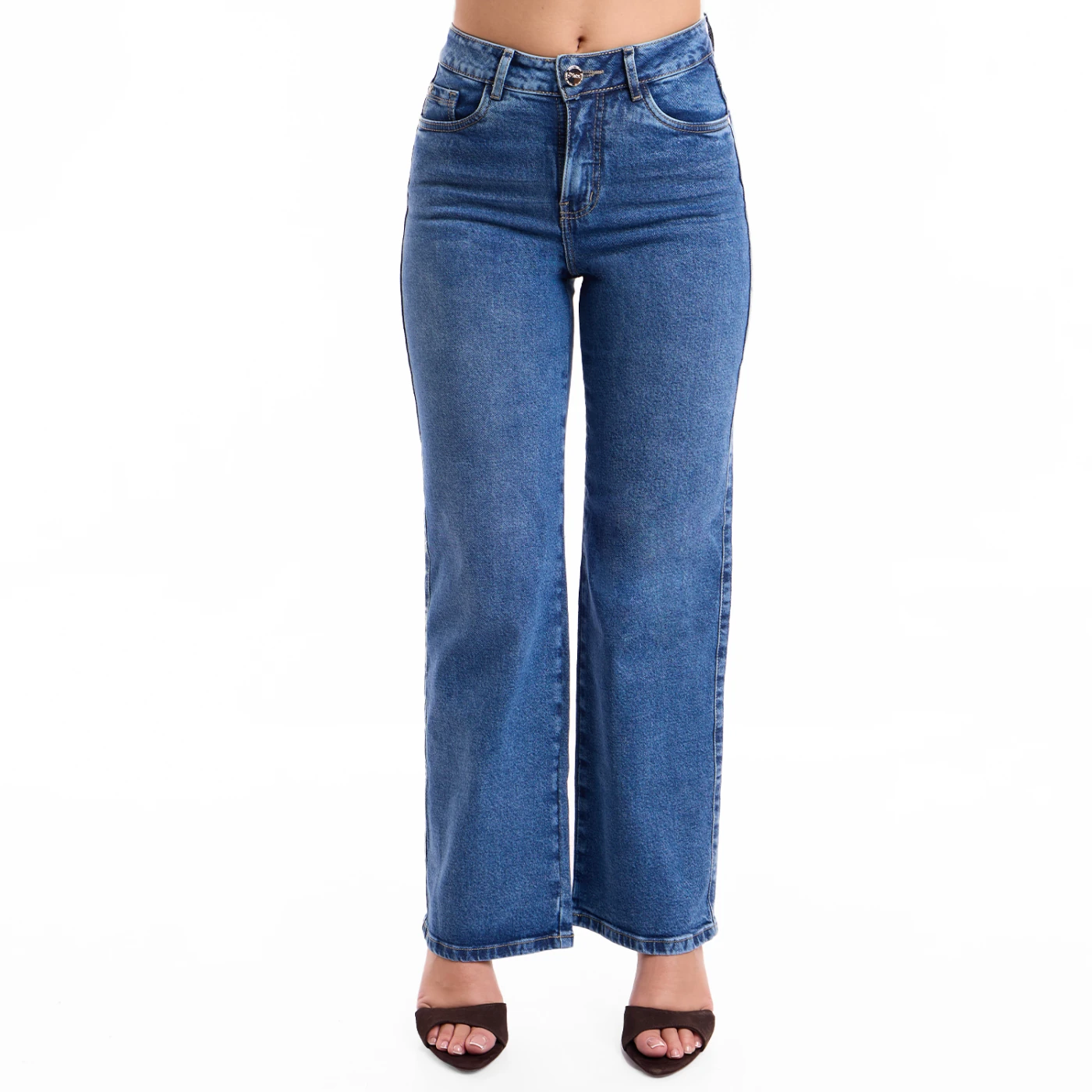 JEANS STRAIGHT MUJER METAL JEANS MERLINA - 2