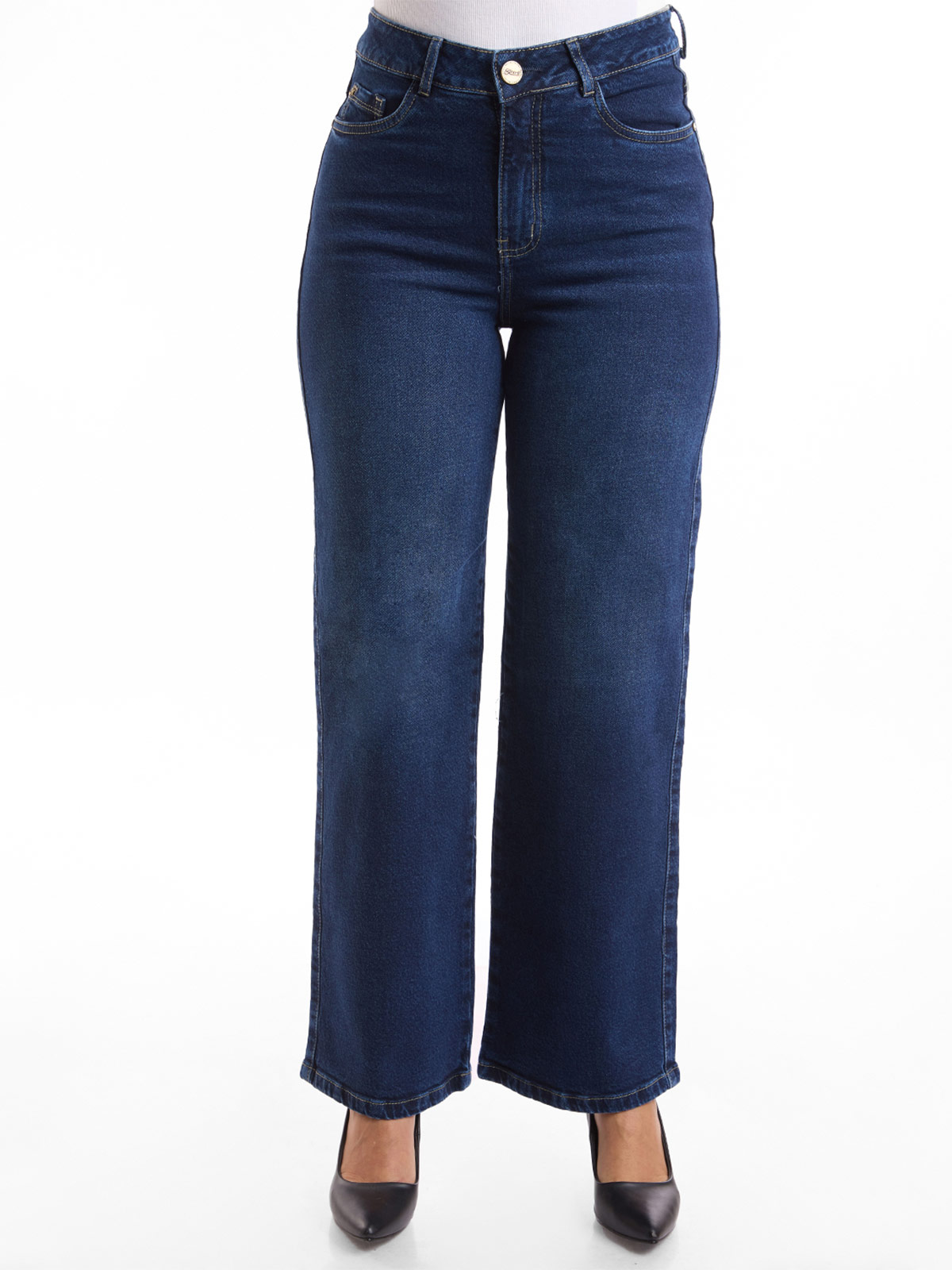 JEANS STRAIGHT MUJER METAL JEANS MERLINA - 2
